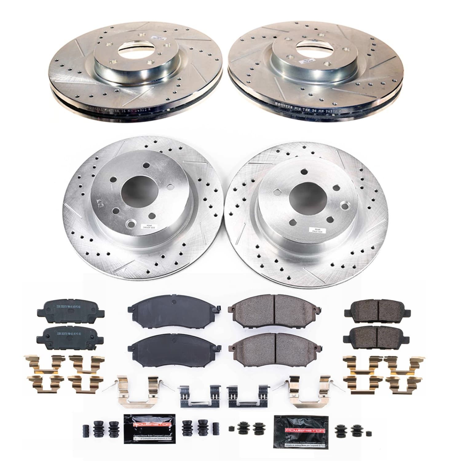 2009, 2008 INFINITI EX35 Disc Brake Kit