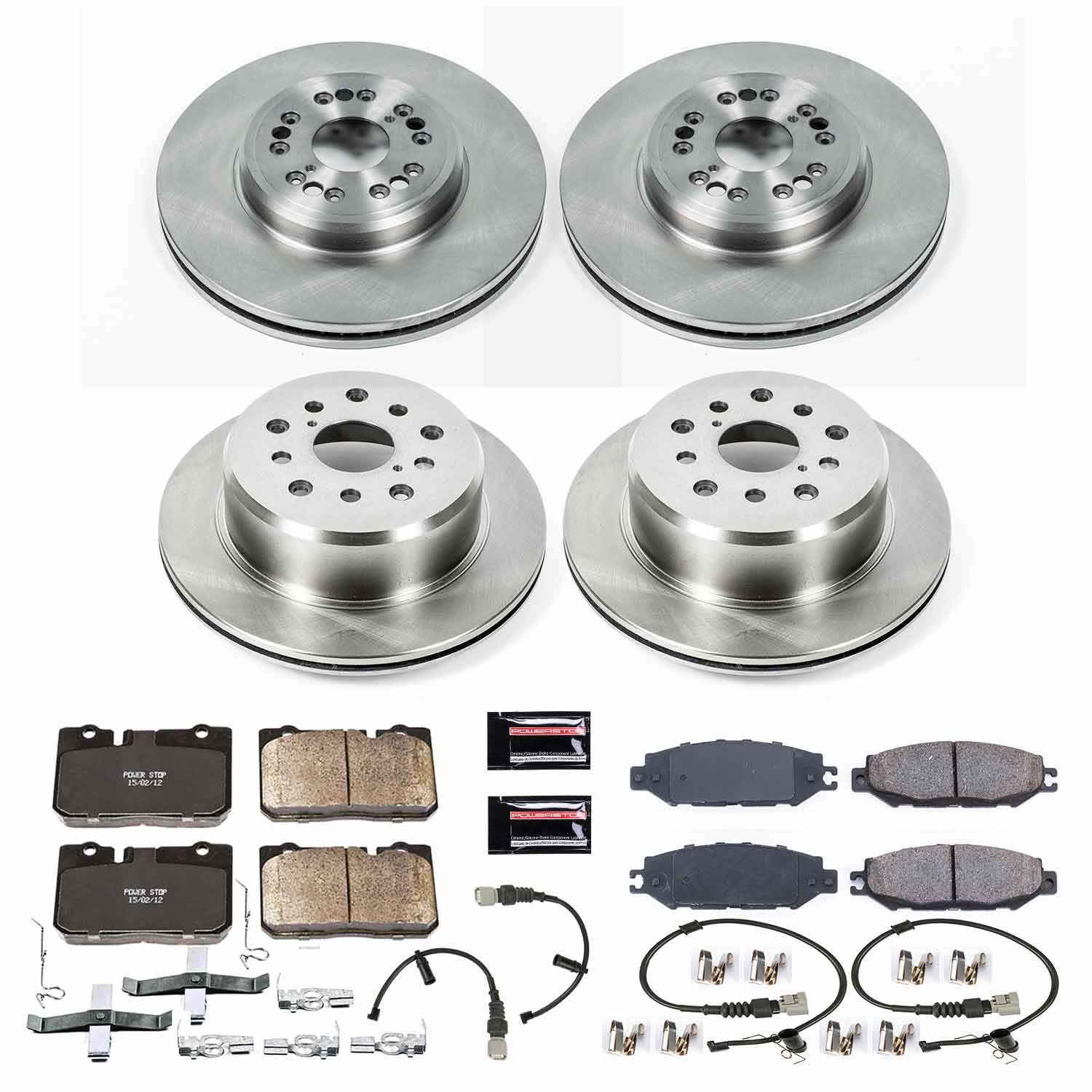 2000, 1999, 1998, 1997, 1996, 1995 Lexus LS400 Disc Brake Kit