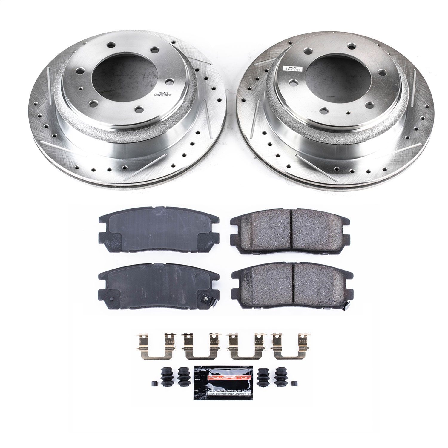 2004, 2003, 2002, 2001, 2000, 1999, 1998, 1997, 1996, 1995, 1994, 1993 Isuzu Rodeo Disc Brake Kit