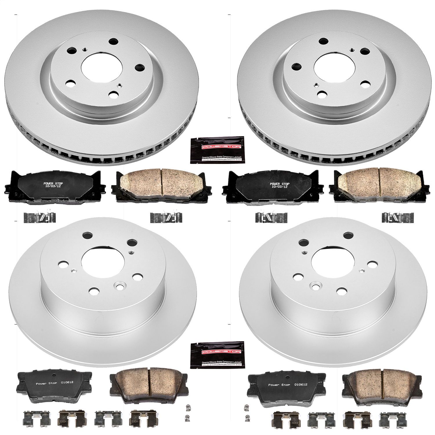 2012, 2011, 2010, 2009, 2008, 2007 Lexus ES350 Disc Brake Kit