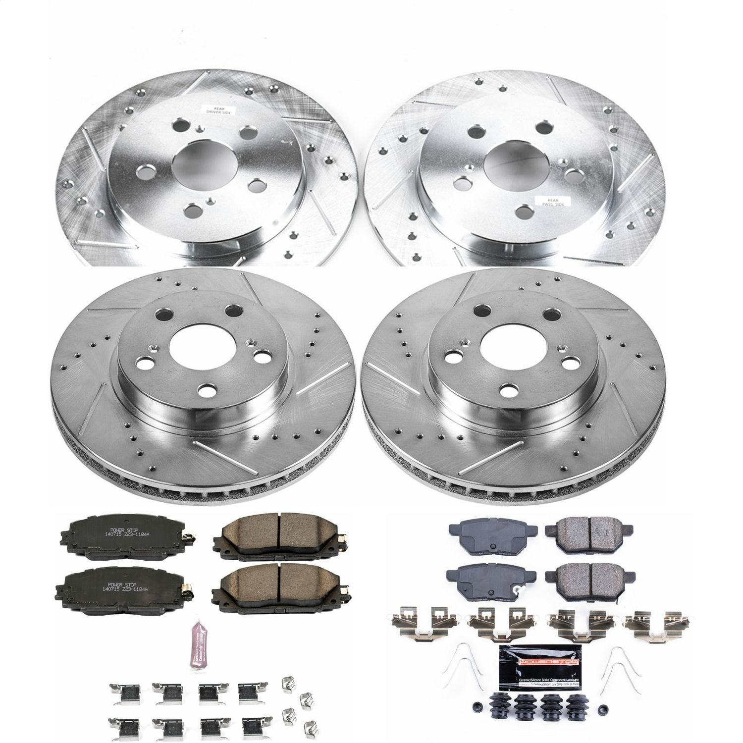 2015, 2014, 2013, 2012, 2011, 2010 Toyota Prius Disc Brake Kit