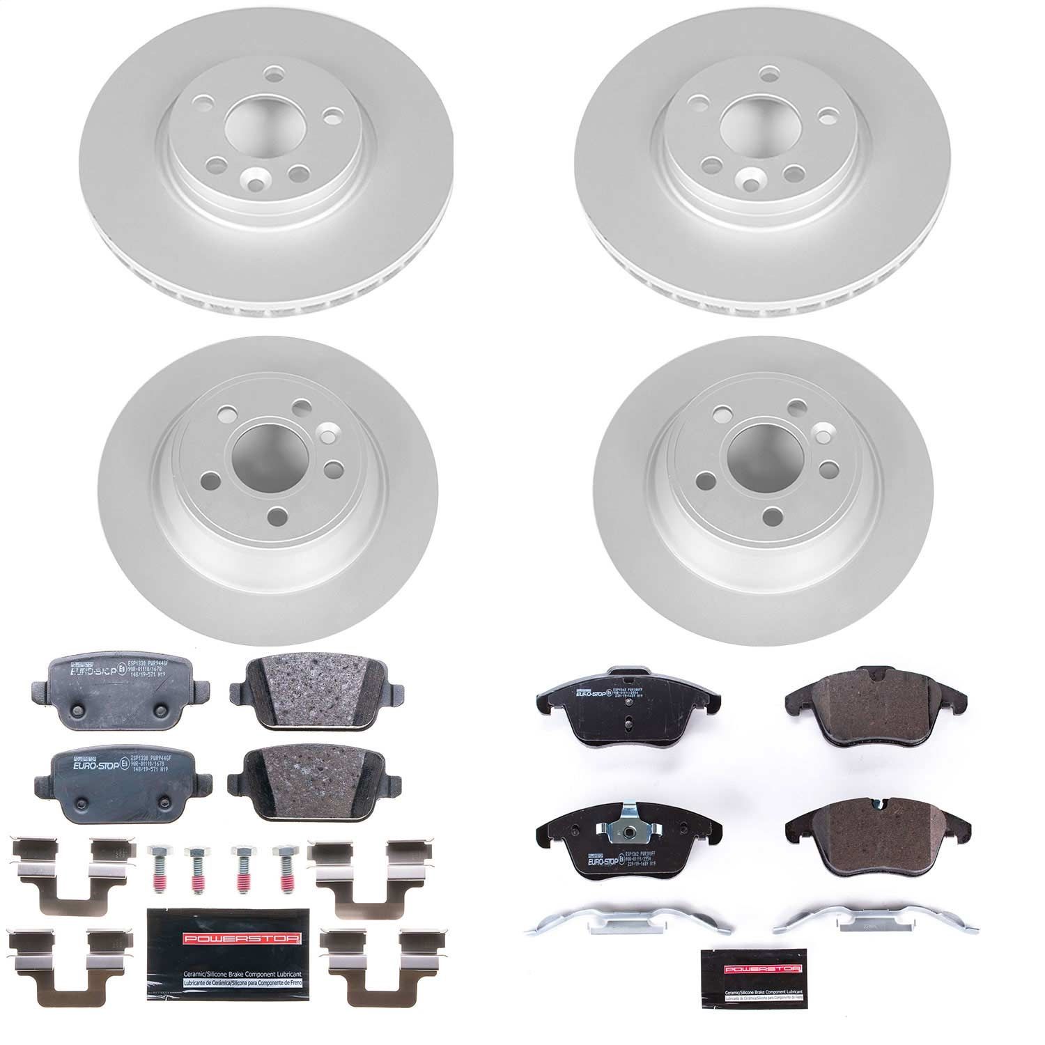 2008, 2007 Volvo S80 Disc Brake Kit