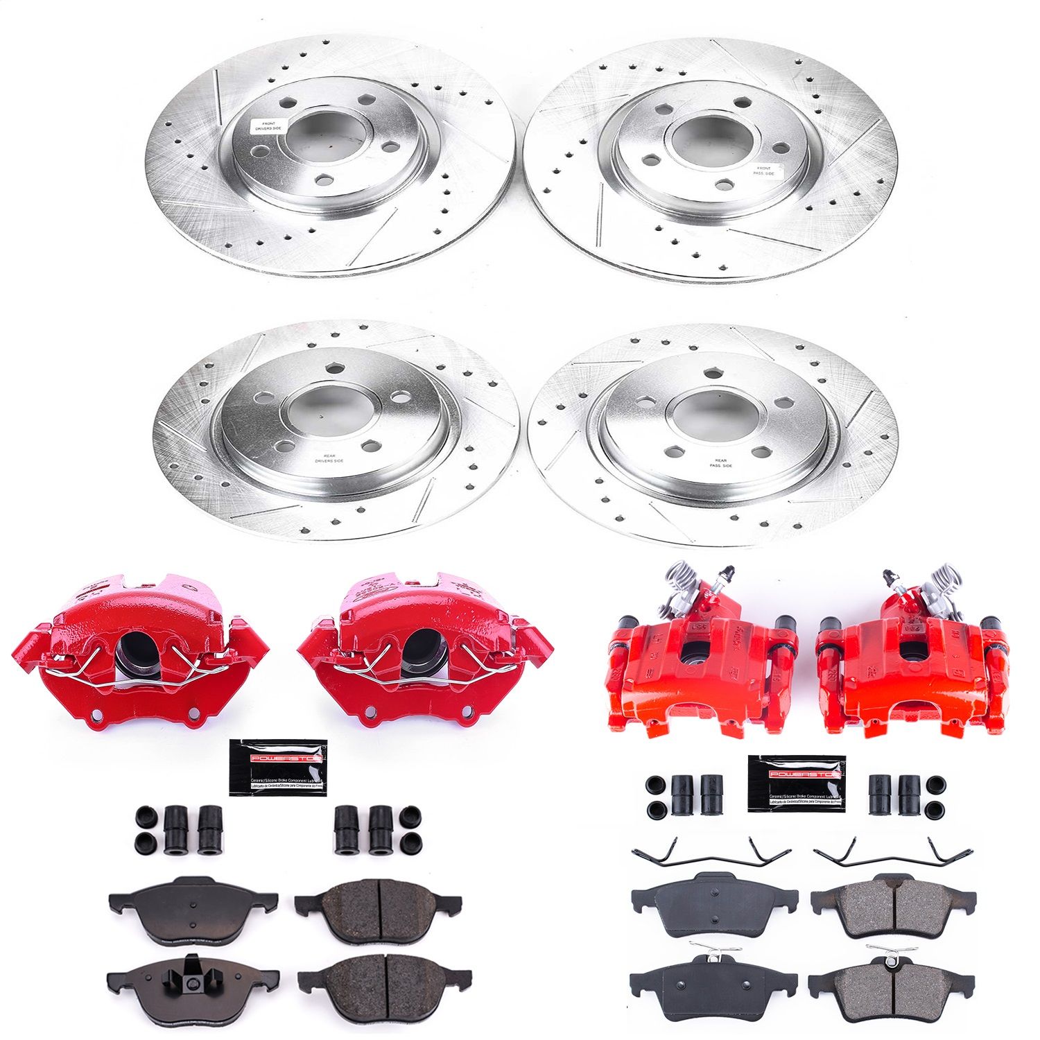 2011, 2010, 2009, 2008, 2007, 2006 Volvo S40 Disc Brake Kit