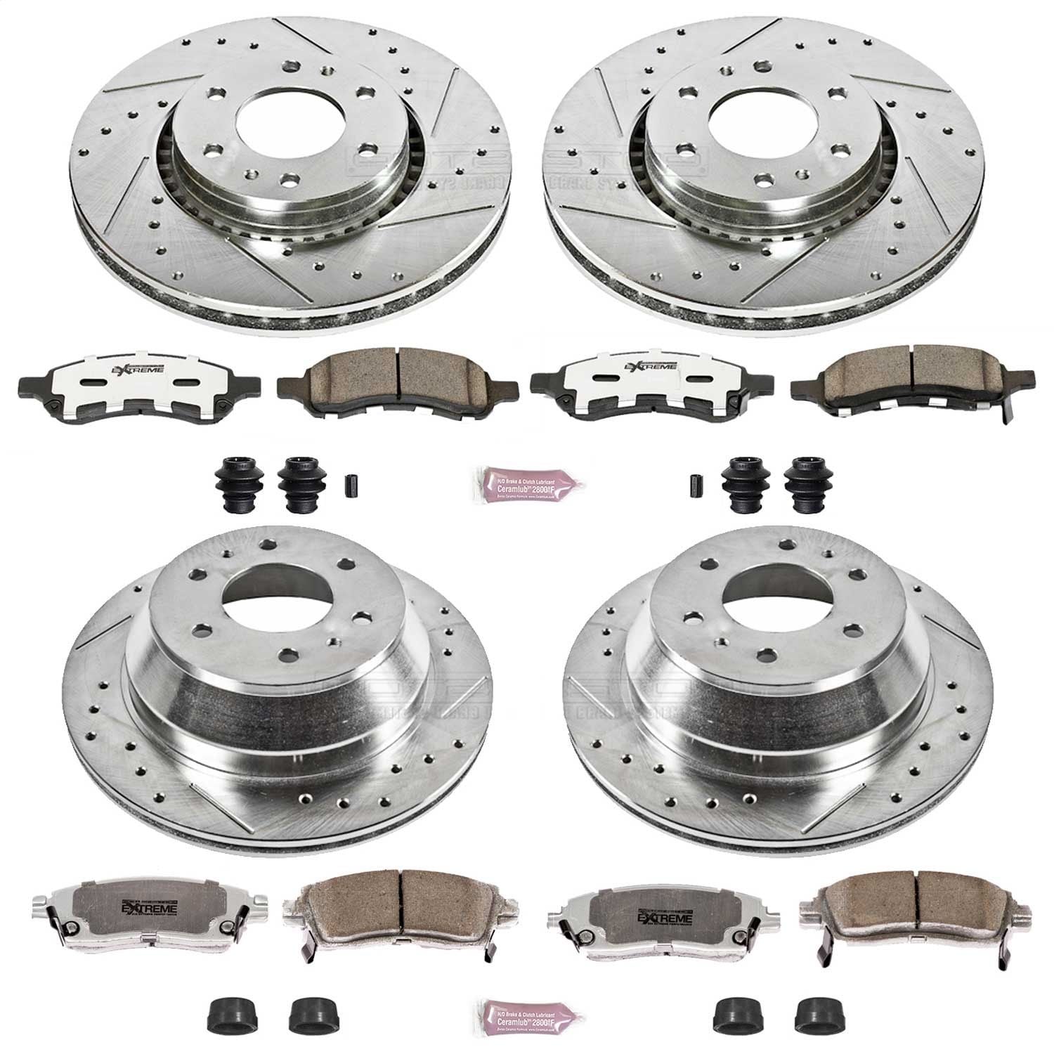 2006-2008 Buick Rainier Disc Brake Kit Powerstop