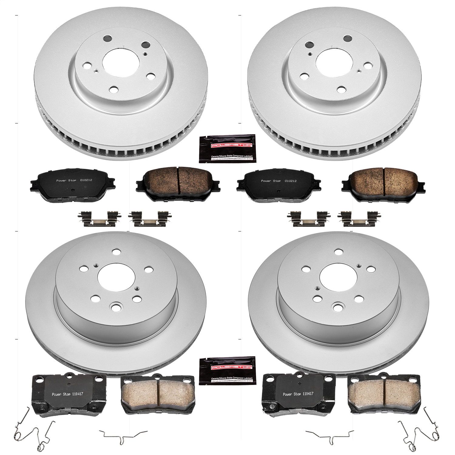 2013, 2012, 2011, 2010 Lexus IS250 Disc Brake Kit