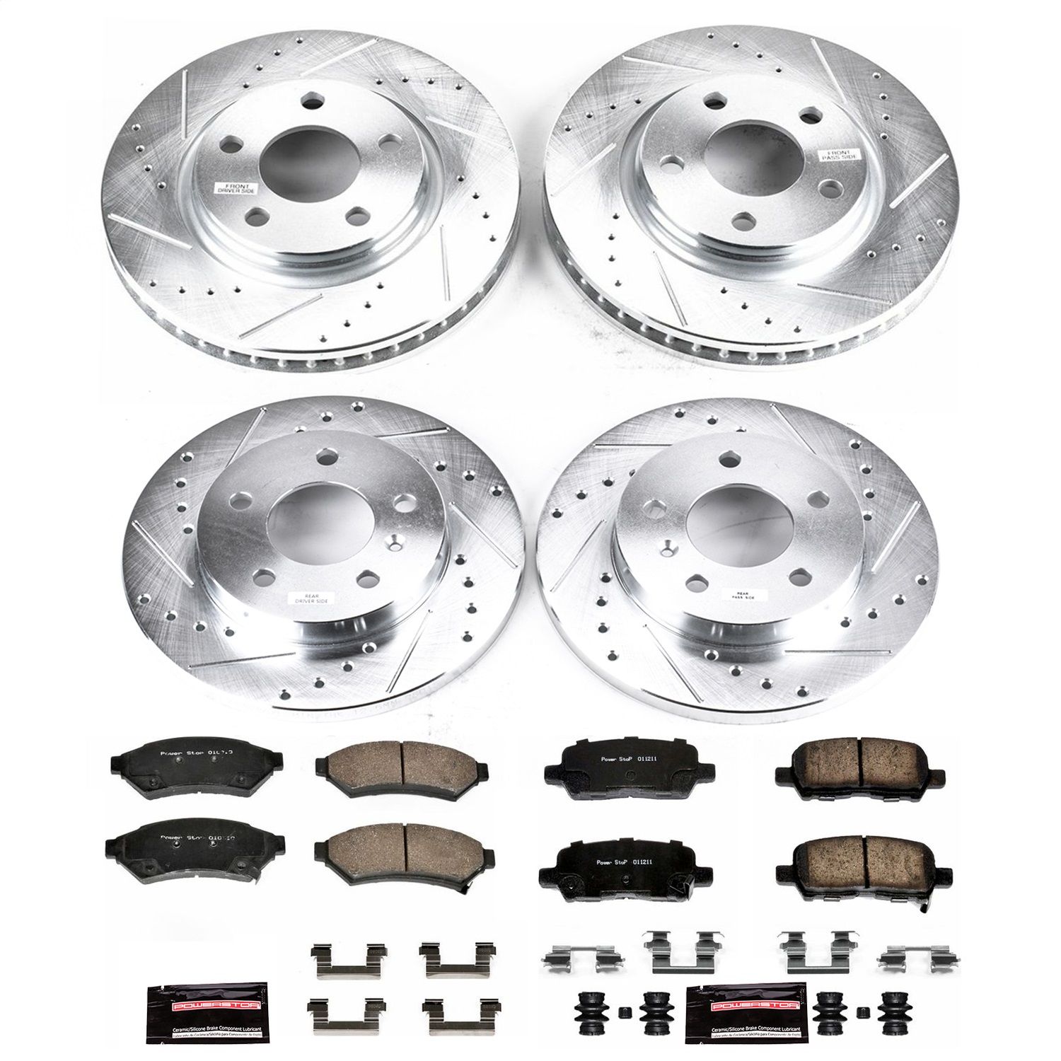 2009, 2008, 2007, 2006, 2005 Buick Allure Disc Brake Kit