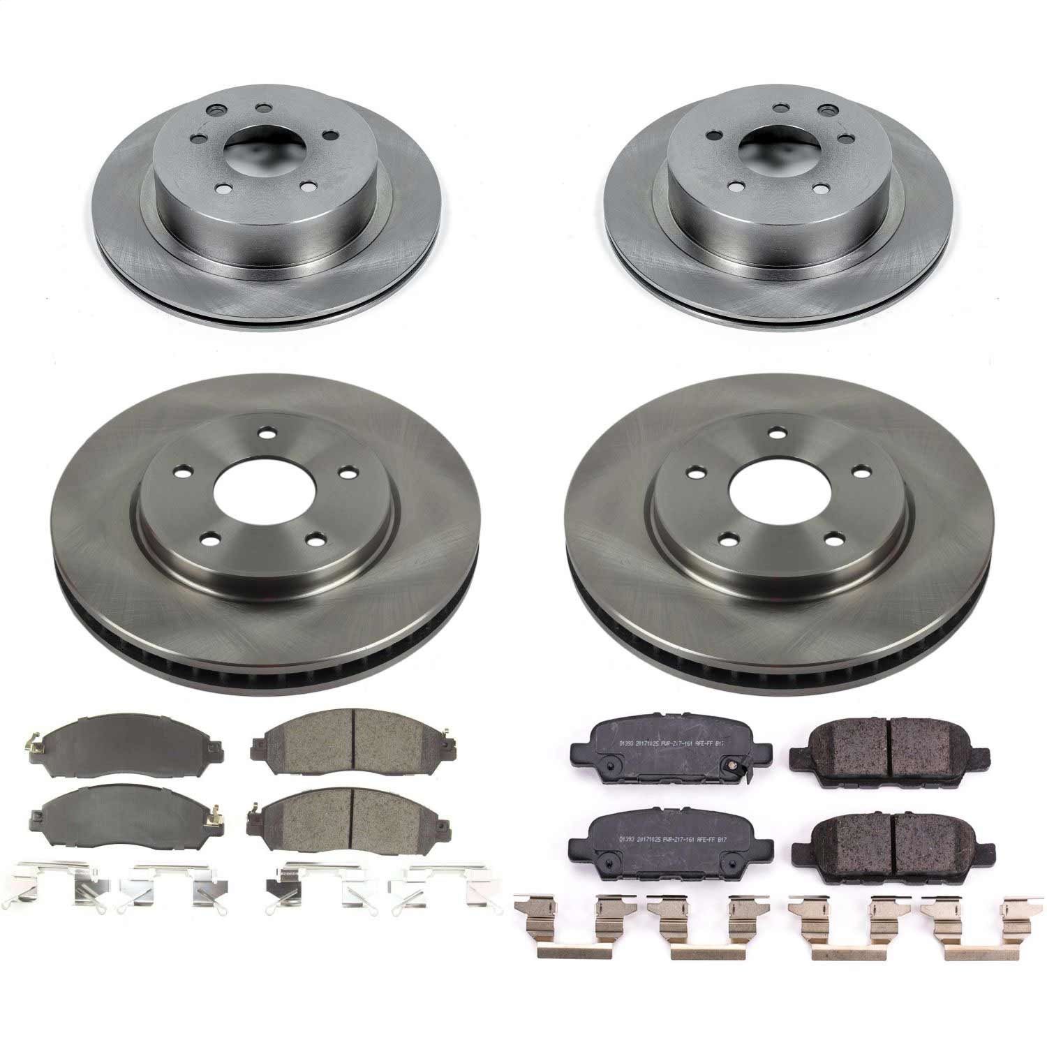 2025, 2024, 2023, 2022, 2021, 2020, 2019, 2018 Nissan LEAF Disc Brake Kit