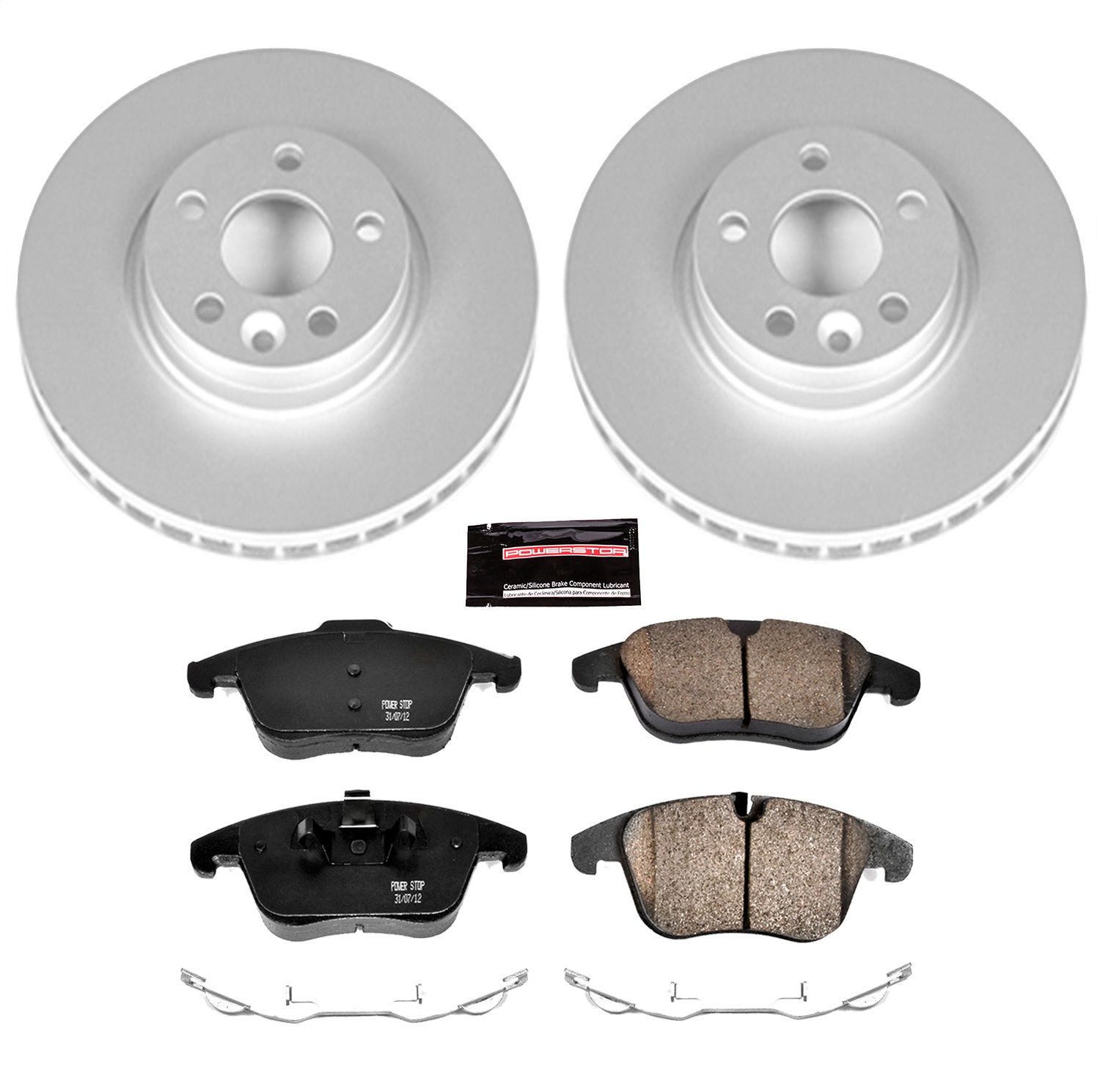 2014, 2013, 2012, 2011, 2010, 2009, 2008, 2007 Volvo S80 Disc Brake Kit