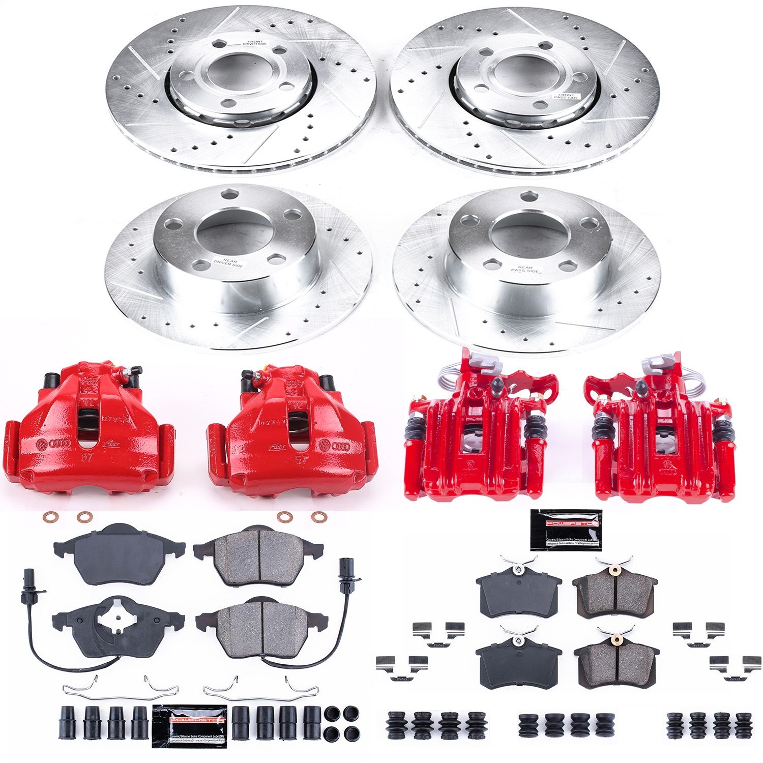 2001, 2000, 1999, 1998 Audi A6 Disc Brake Kit