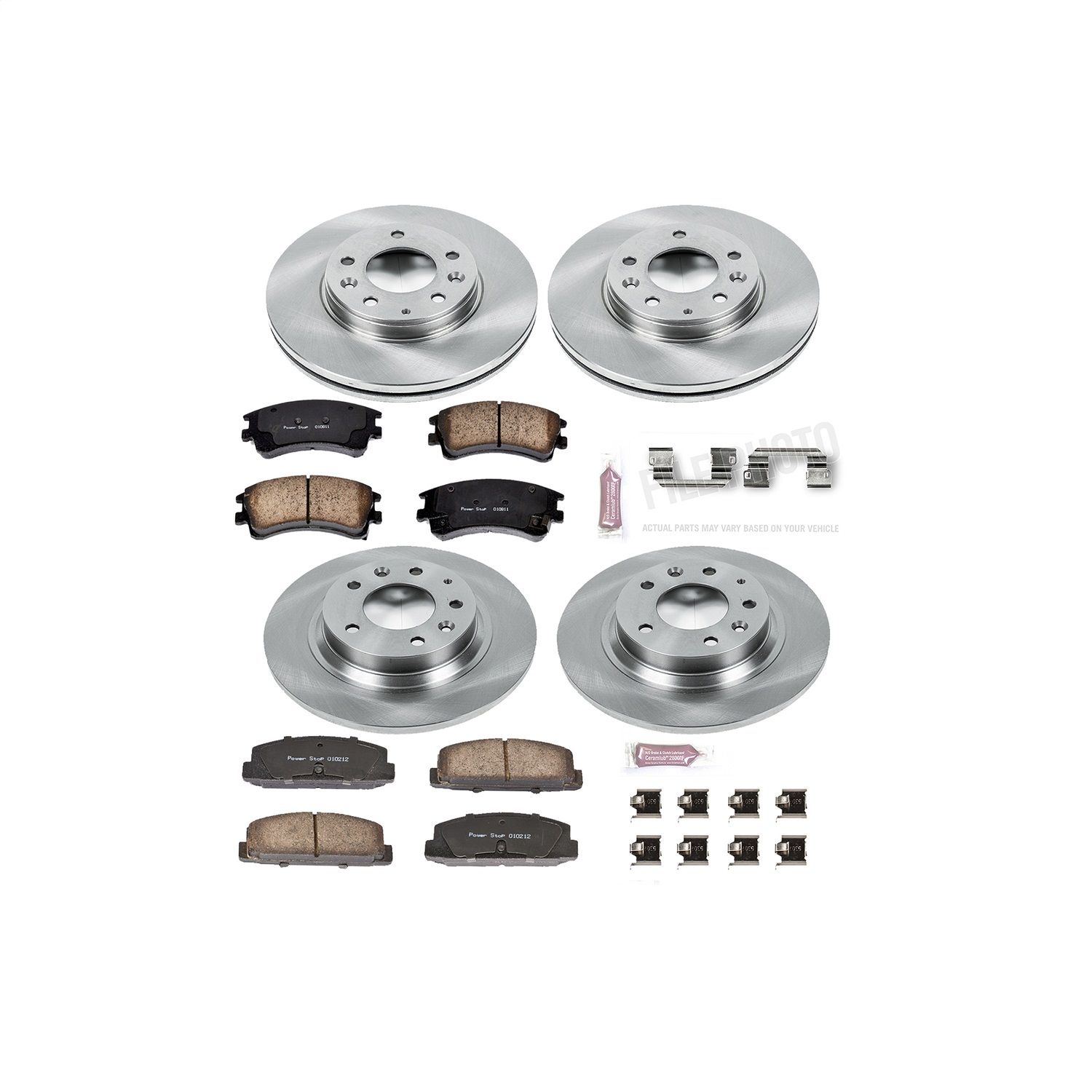 2005, 2004, 2003 Mazda 6 Disc Brake Kit