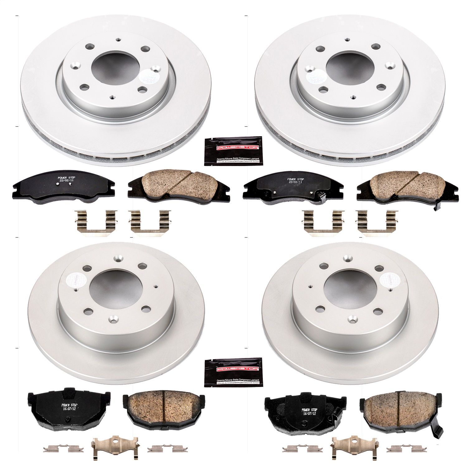2009, 2008, 2007, 2006, 2005, 2004 Kia Spectra Disc Brake Kit