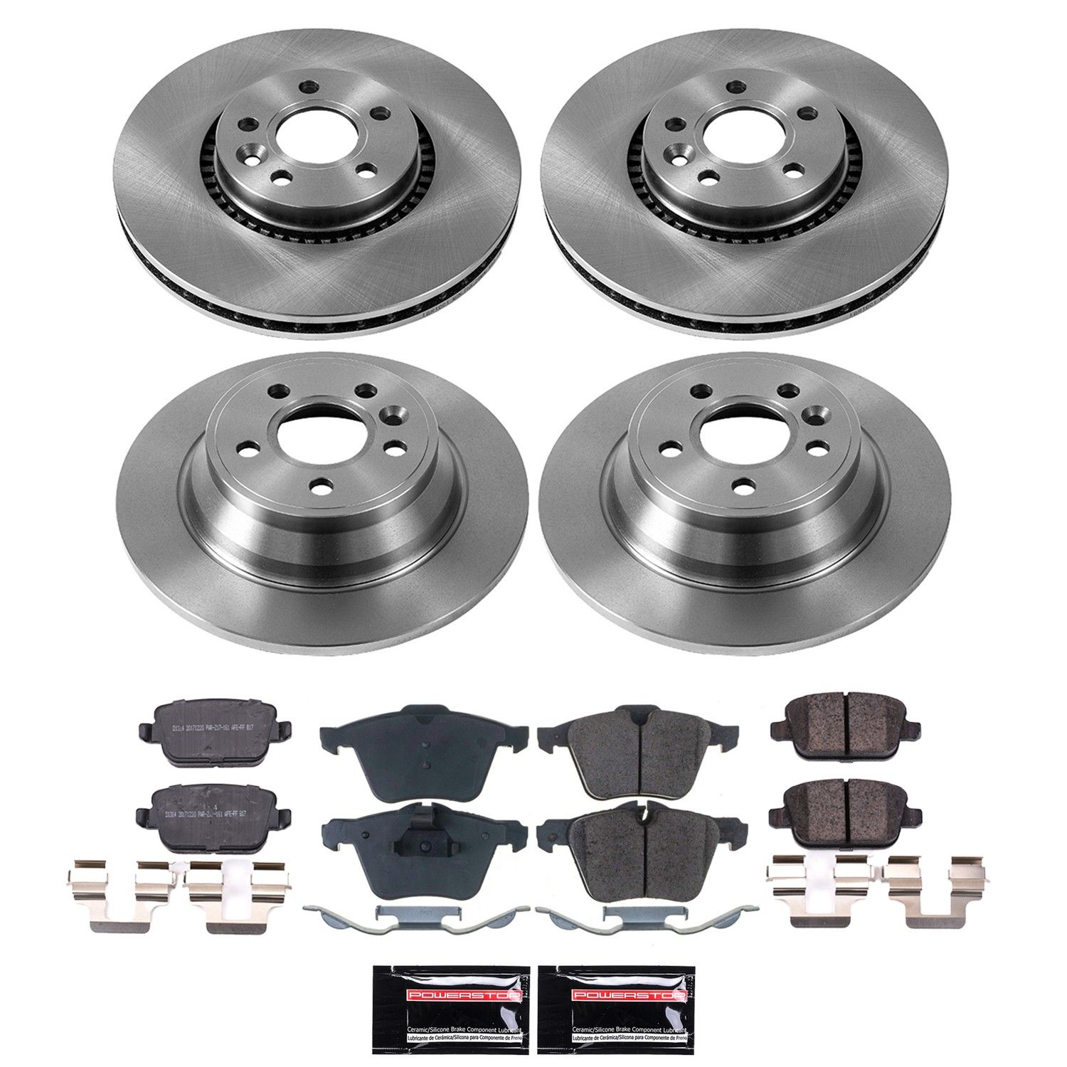 2008, 2007 Volvo S80 Disc Brake Kit