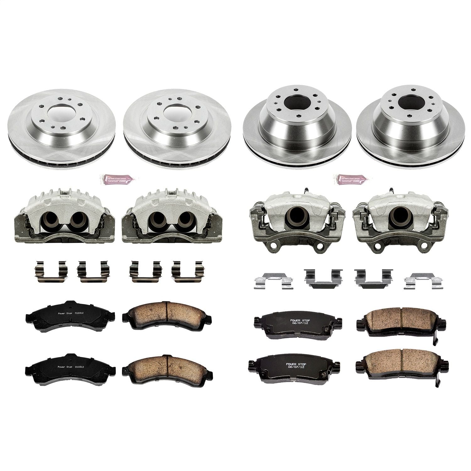 2002-2005 Buick Rainier Disc Brake Kit Powerstop