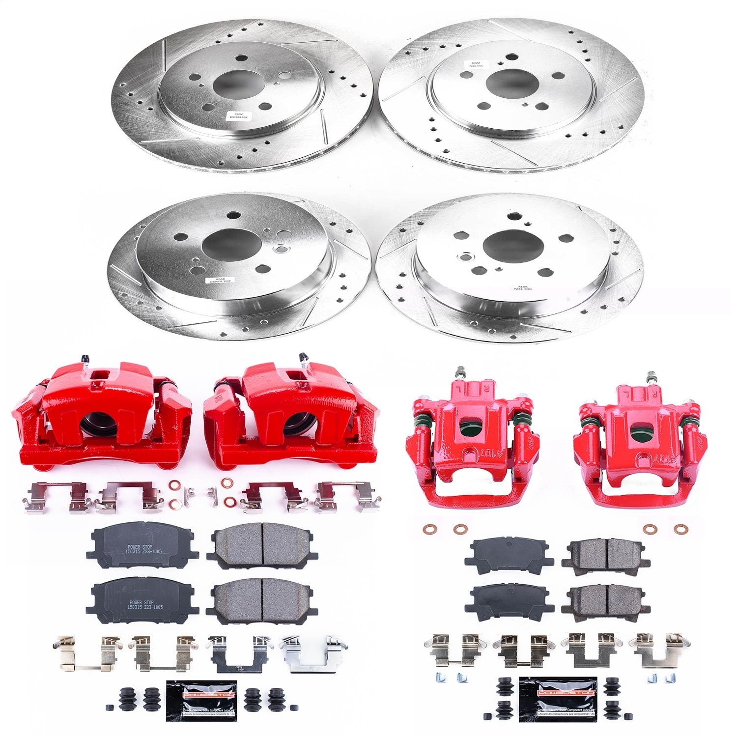 2006, 2005, 2004 Lexus RX330 Disc Brake Kit