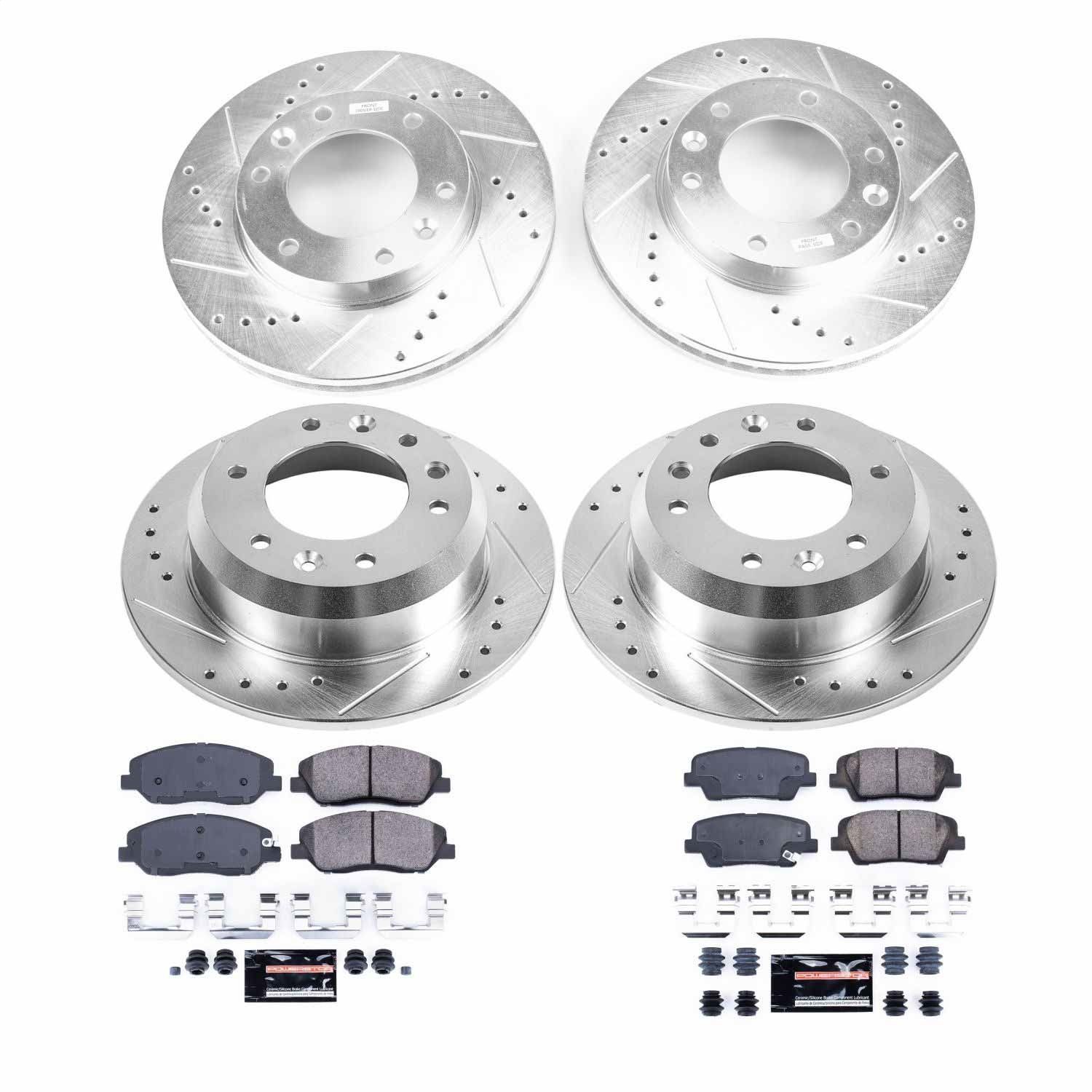 2008, 2007 Hyundai Entourage Disc Brake Kit
