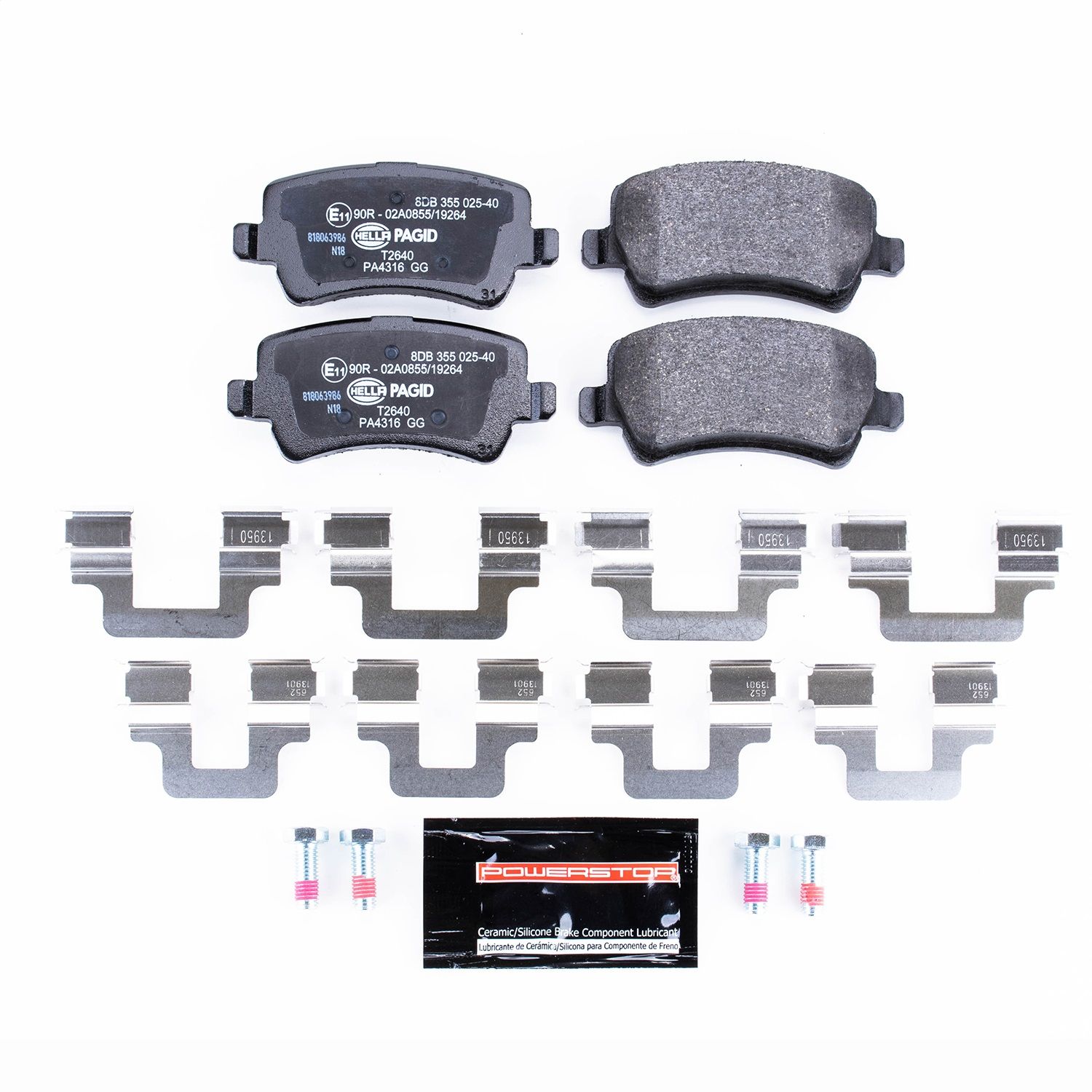 2016, 2015, 2014, 2013, 2012, 2011, 2010, 2009, 2008, 2007 Volvo S80 Disc Brake Pad Set