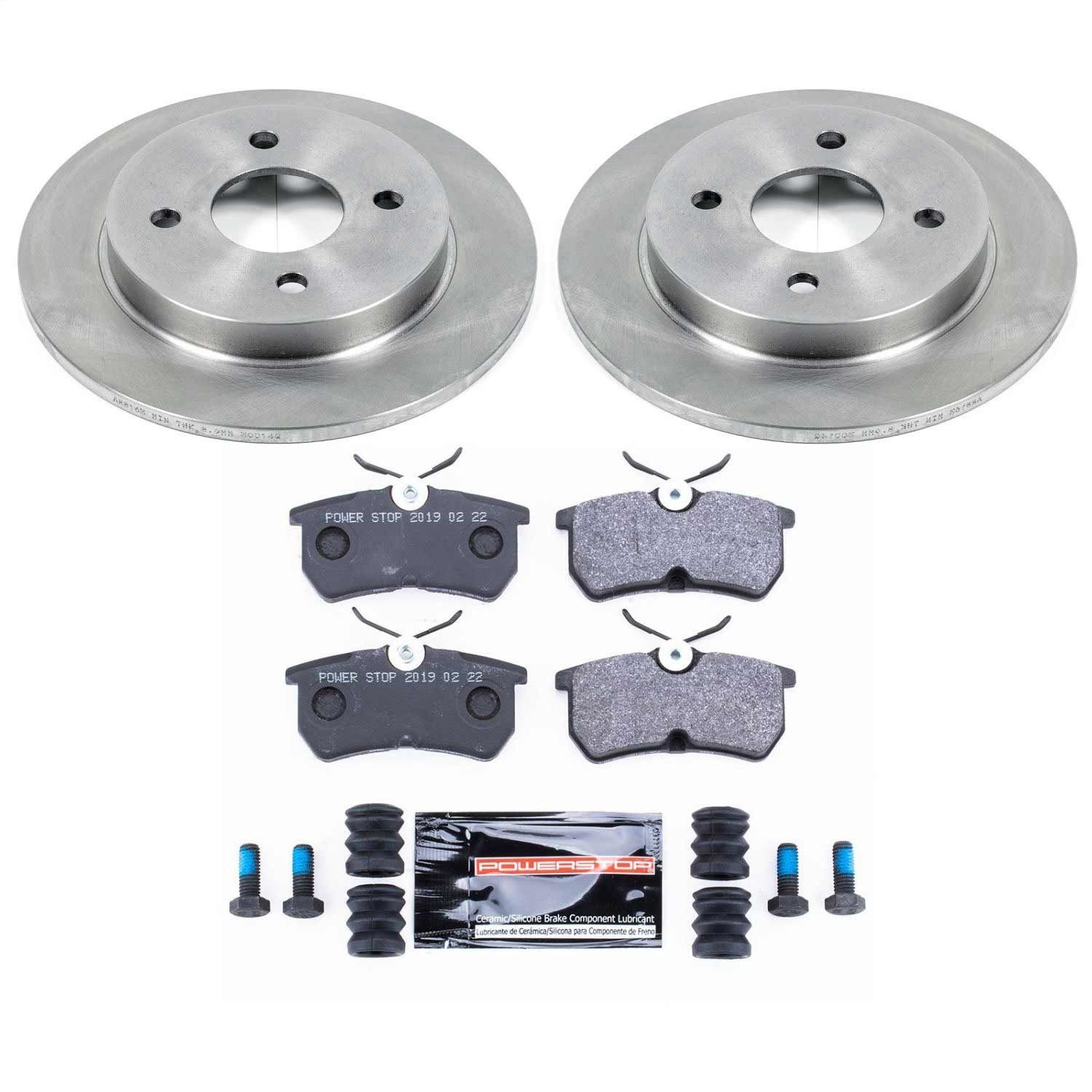 2007, 2006, 2005, 2004, 2003, 2002, 2001 Ford Focus Disc Brake Kit