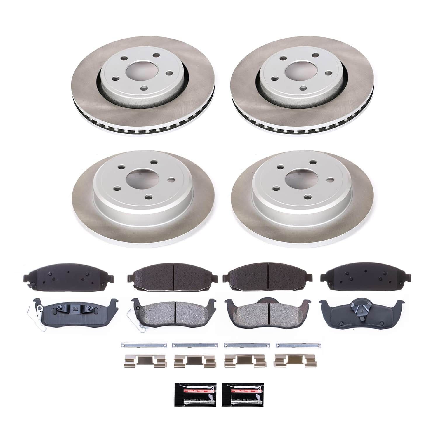 2010, 2009, 2008, 2007, 2006 Jeep Commander Disc Brake Kit