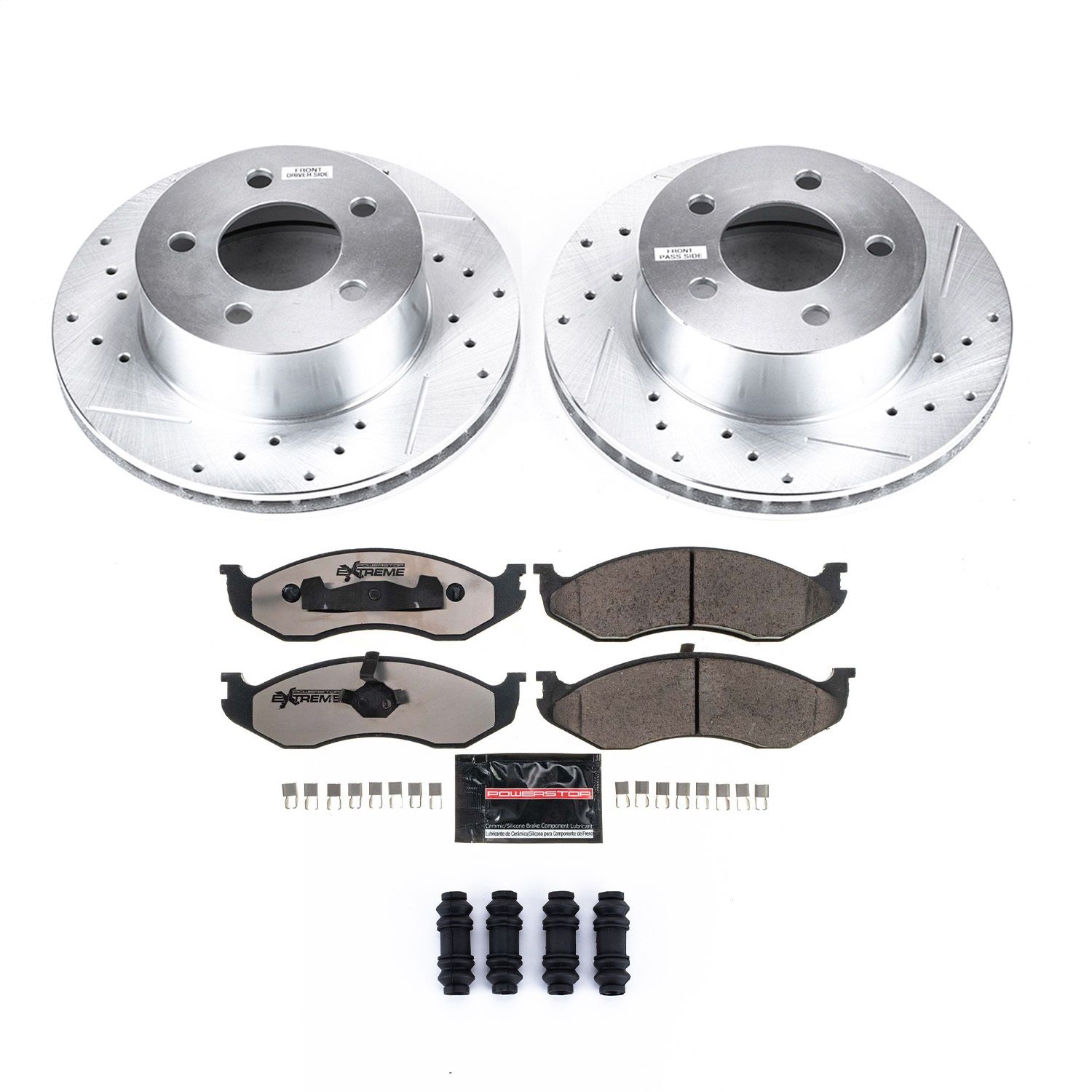 1999, 1998, 1997, 1996, 1995, 1994, 1993, 1992, 1991, 1990 Jeep Cherokee Disc Brake Kit