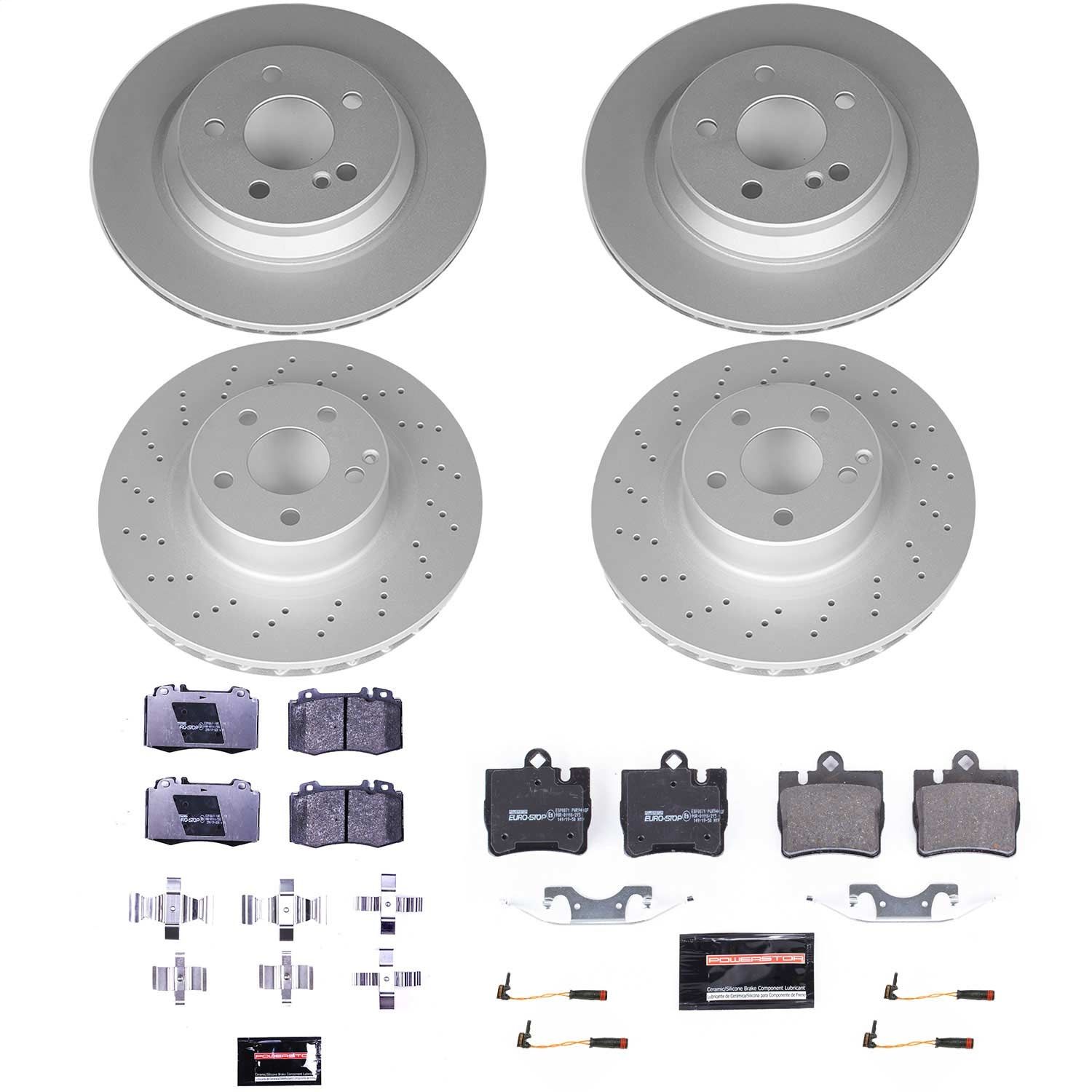 2003, 2002, 2001, 2000, 1999 Mercedes-Benz CL500 1999-2003 Mercedes-Benz CL500 Disc Brake Kit
