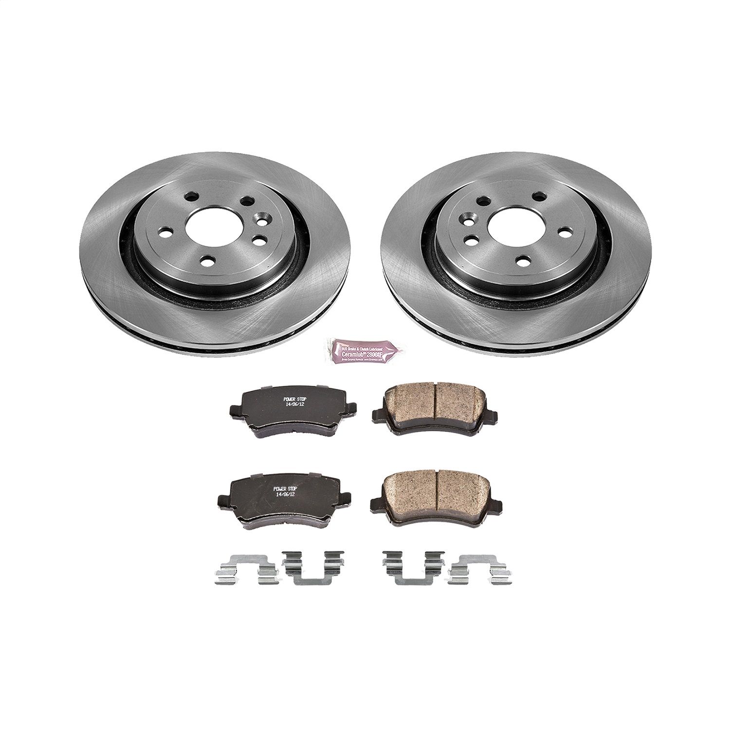 2016, 2015, 2014, 2013, 2012, 2011, 2010, 2009, 2008, 2007 Volvo S80 Disc Brake Kit