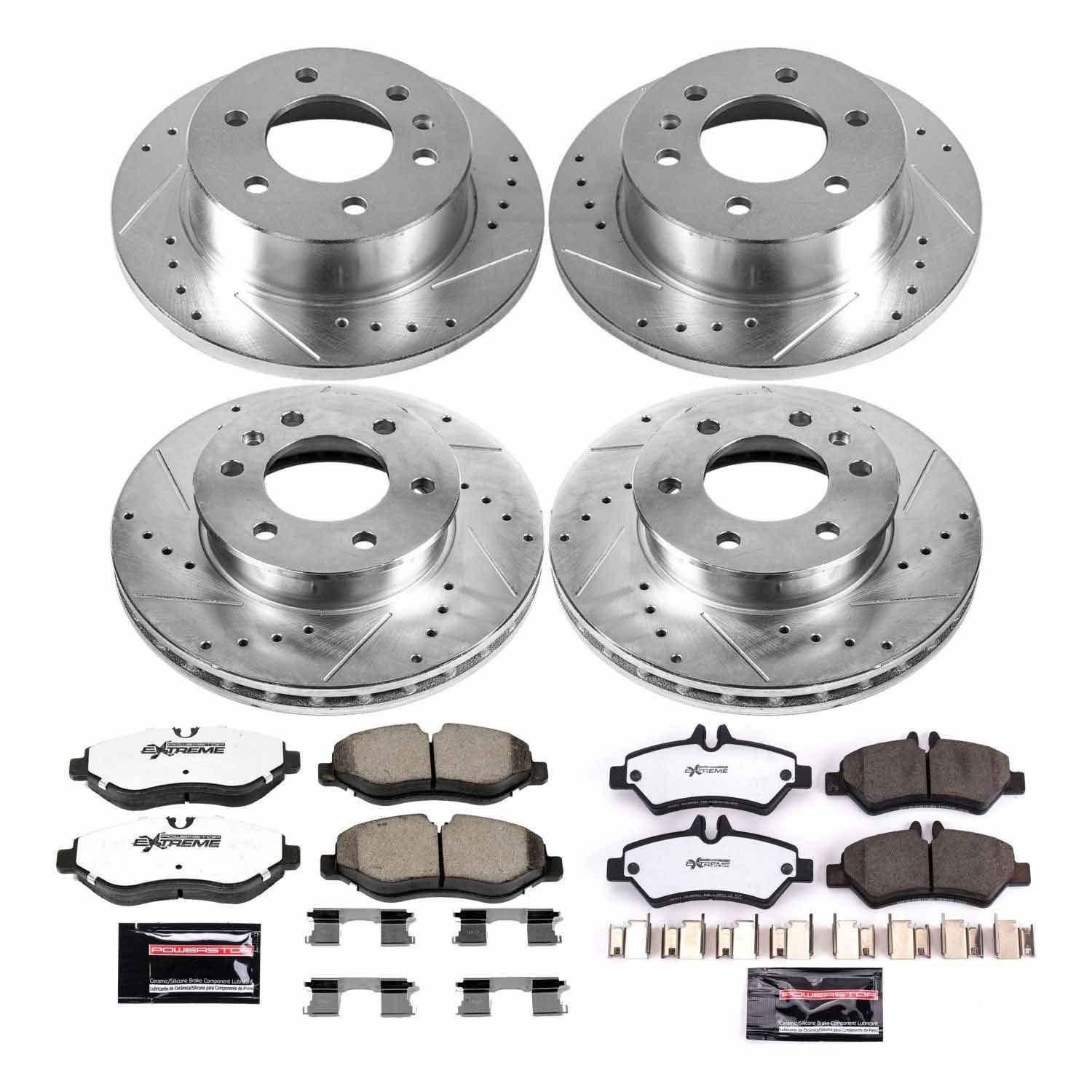 2008, 2007 Freightliner Sprinter 2500 2500 Disc Brake Kit