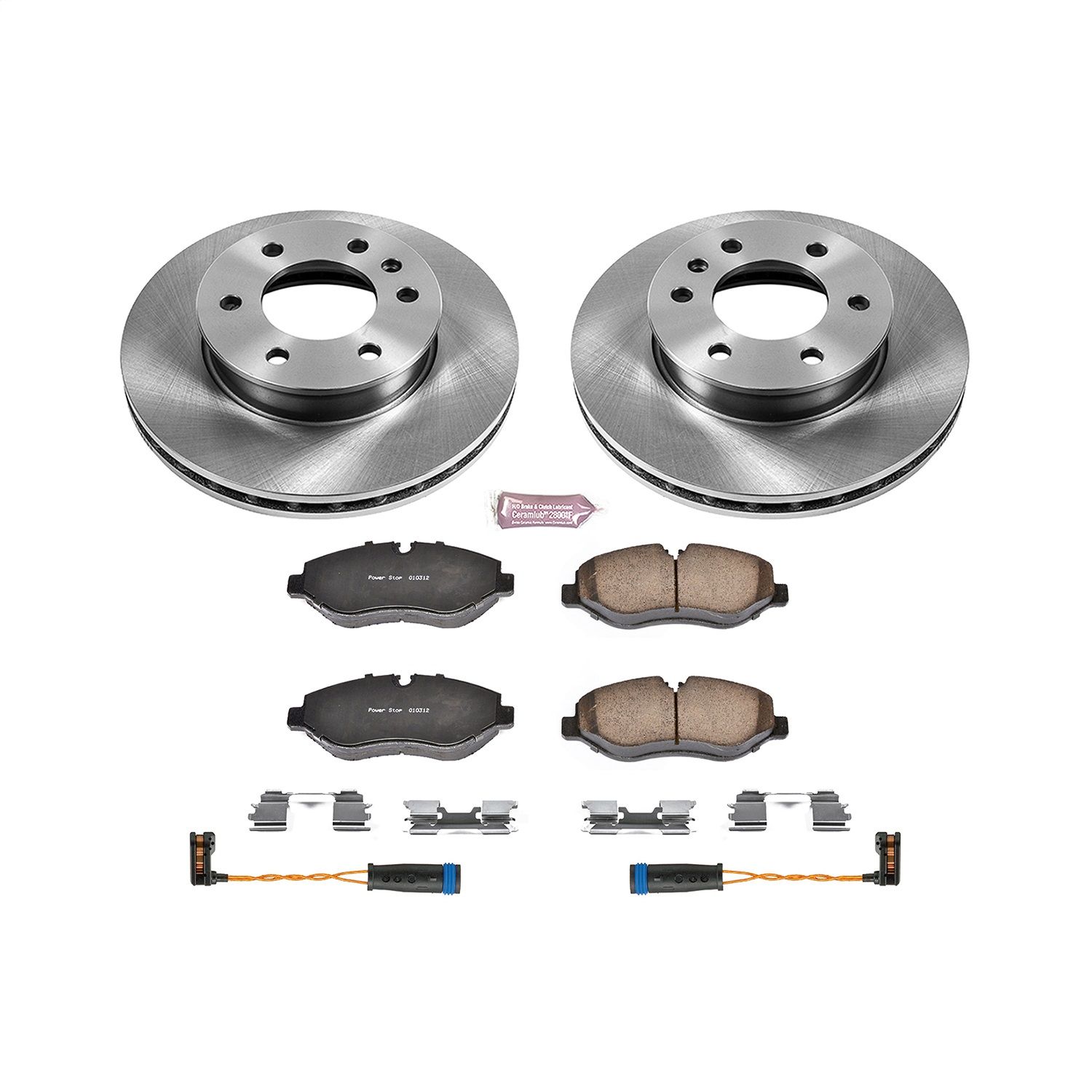 2018, 2017, 2016, 2015, 2014, 2013, 2012, 2011, 2010, 2009, 2008, 2007 Freightliner Sprinter 2500 2500 Disc Brake Kit