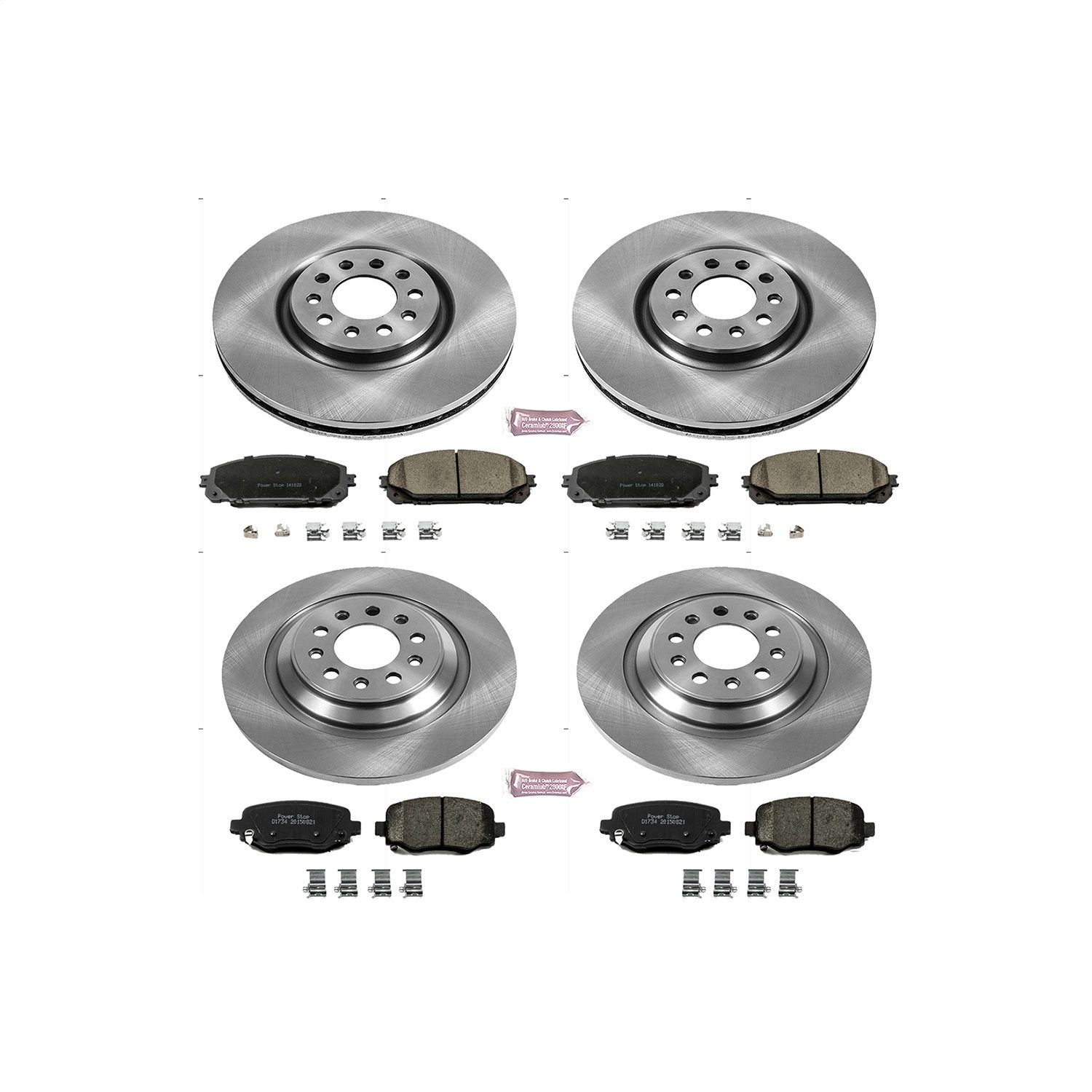2015, 2014 Jeep Cherokee Disc Brake Kit
