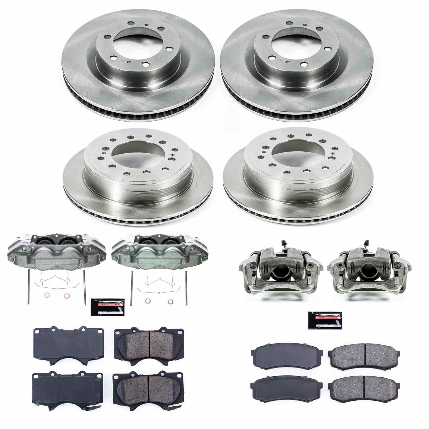 2023, 2022, 2021, 2020, 2019, 2018, 2017, 2016 Lexus GX460 Disc Brake Kit