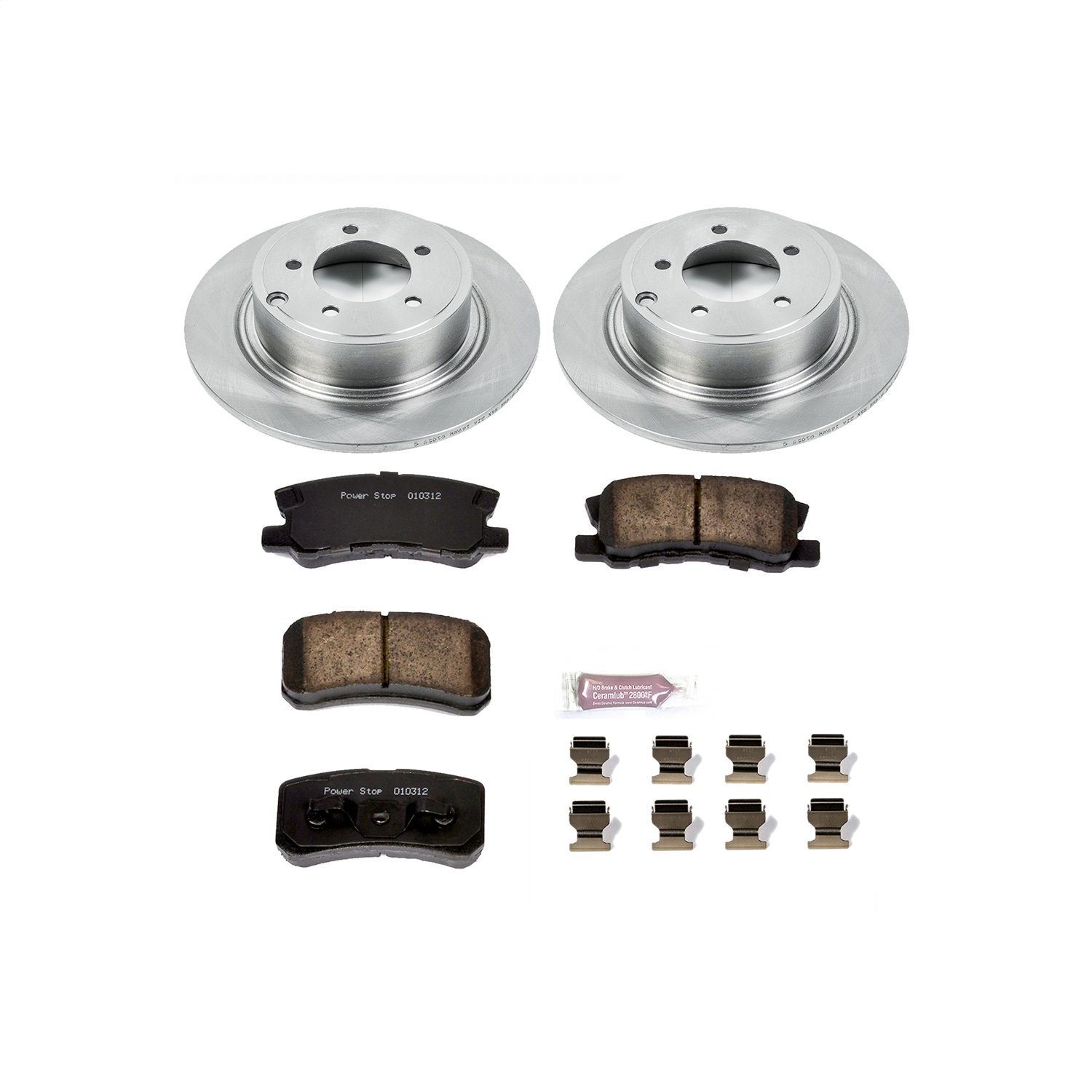 2017, 2016, 2015, 2014, 2013, 2012, 2011, 2010, 2009 Jeep Compass Disc Brake Kit