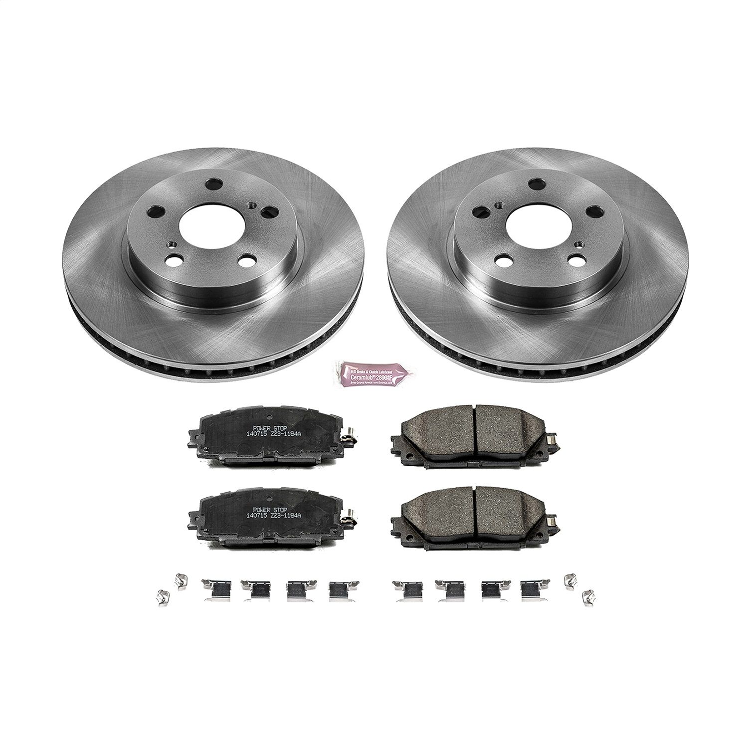 2015, 2014, 2013, 2012, 2011, 2010 Toyota Prius Disc Brake Kit