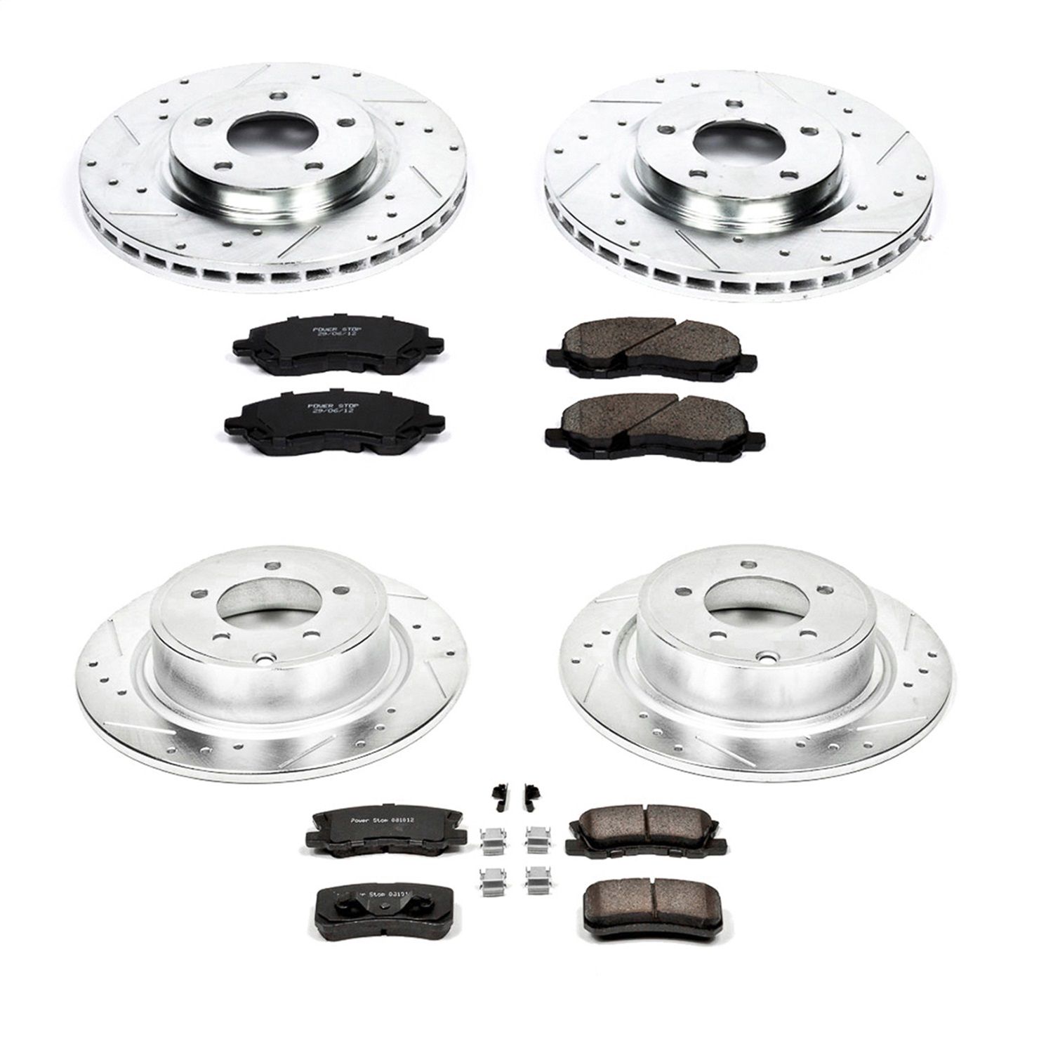 2017, 2016, 2015, 2014, 2013, 2012, 2011, 2010, 2009 Jeep Compass Disc Brake Kit
