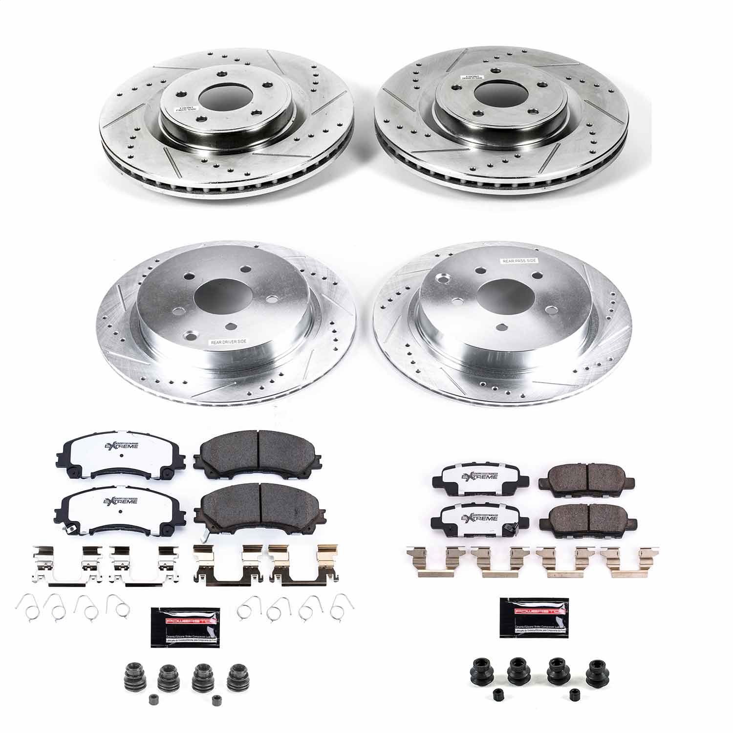 2024, 2023, 2022, 2021, 2020, 2019, 2018, 2017, 2016, 2015, 2014 INFINITI Q50 Disc Brake Kit