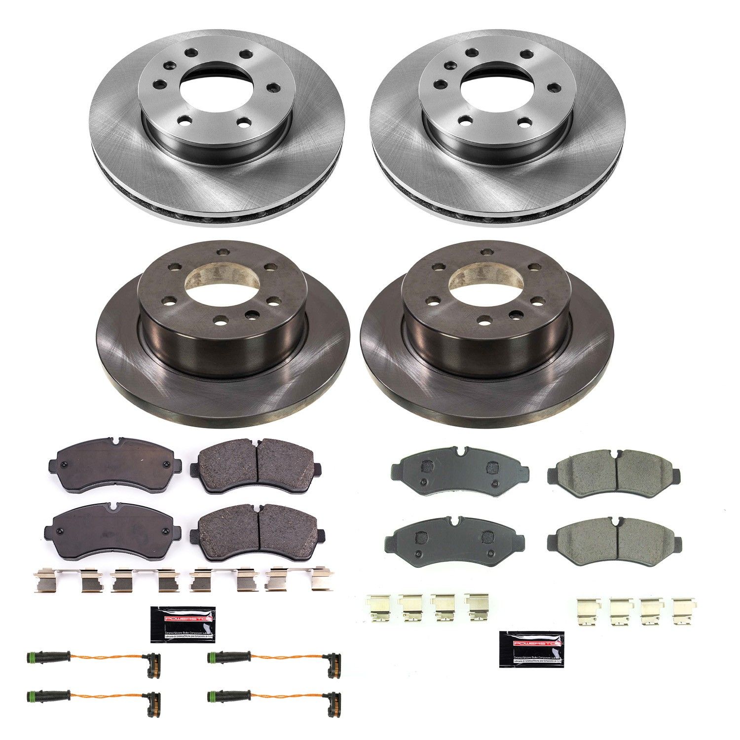 2021, 2020, 2019 Freightliner Sprinter 2500 1500 Disc Brake Kit