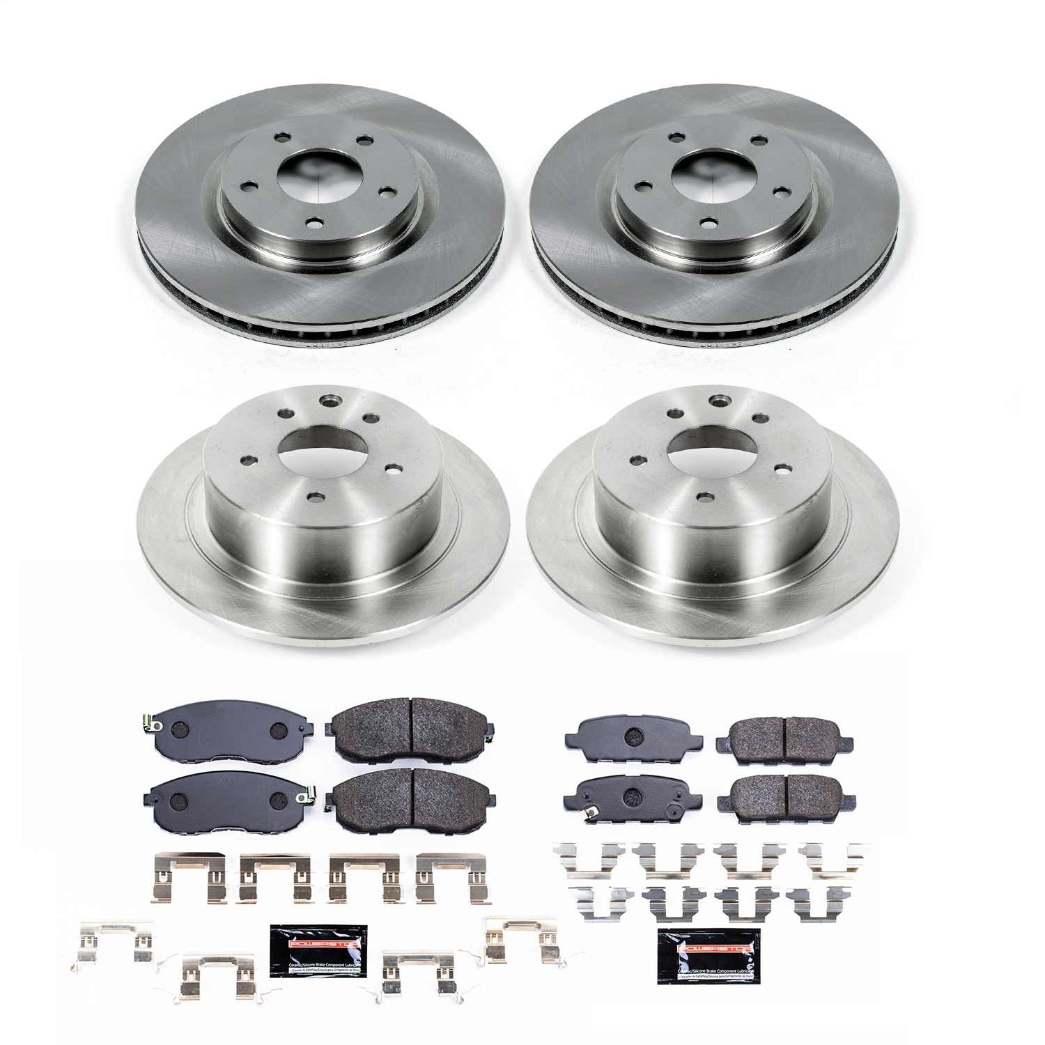 2012, 2011, 2010, 2009, 2008, 2007 Nissan Sentra Disc Brake Kit