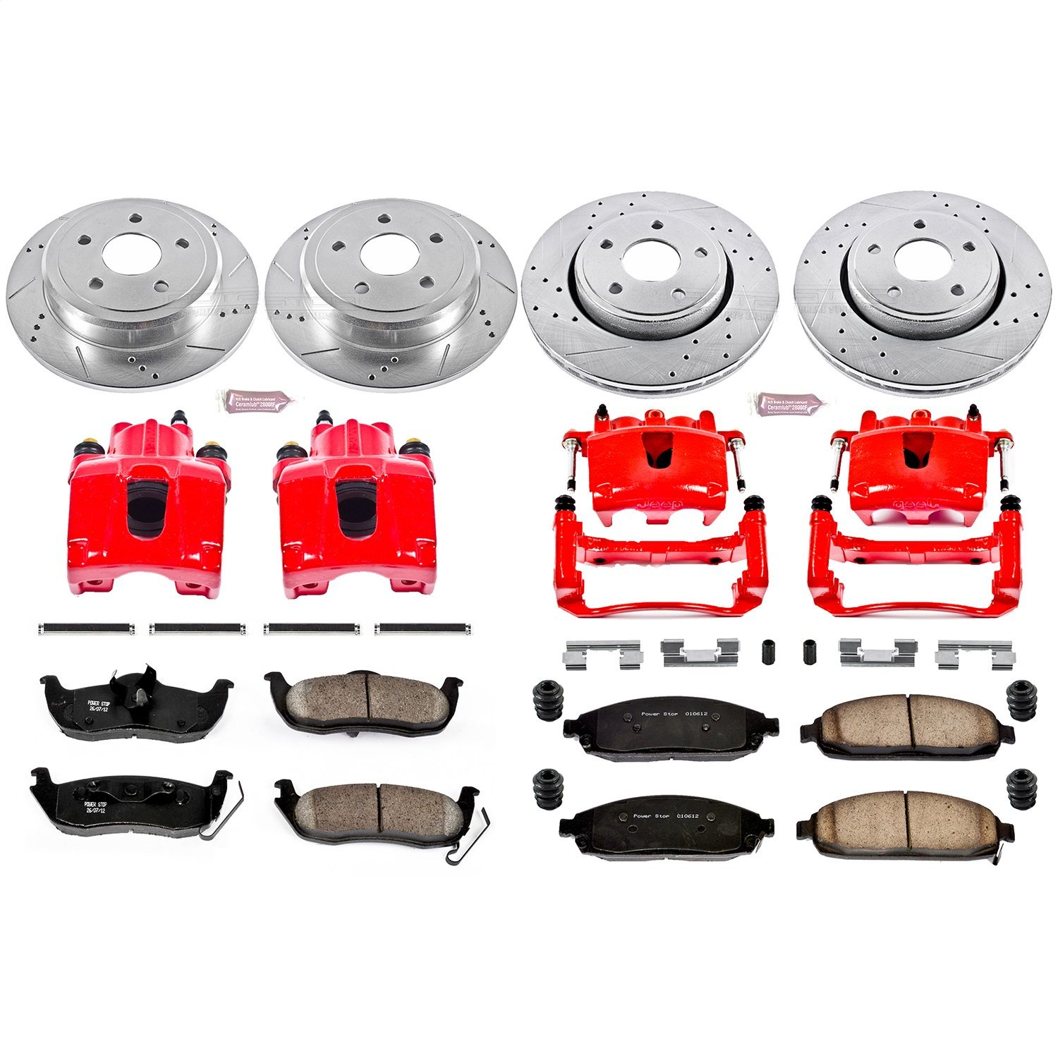 2010, 2009, 2008, 2007, 2006 Jeep Commander Disc Brake Kit