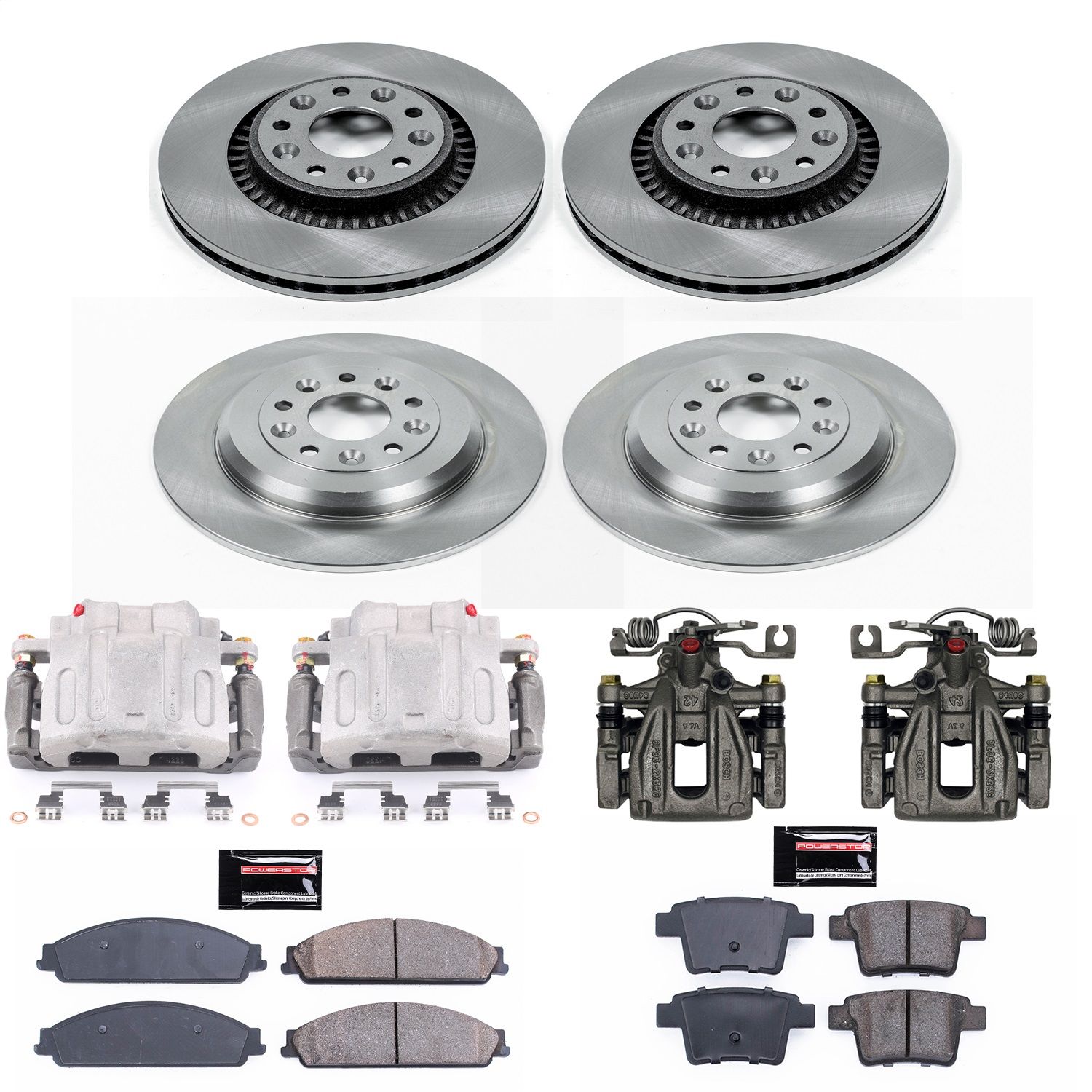 2007, 2006, 2005 Ford Freestyle Hundred Disc Brake Kit
