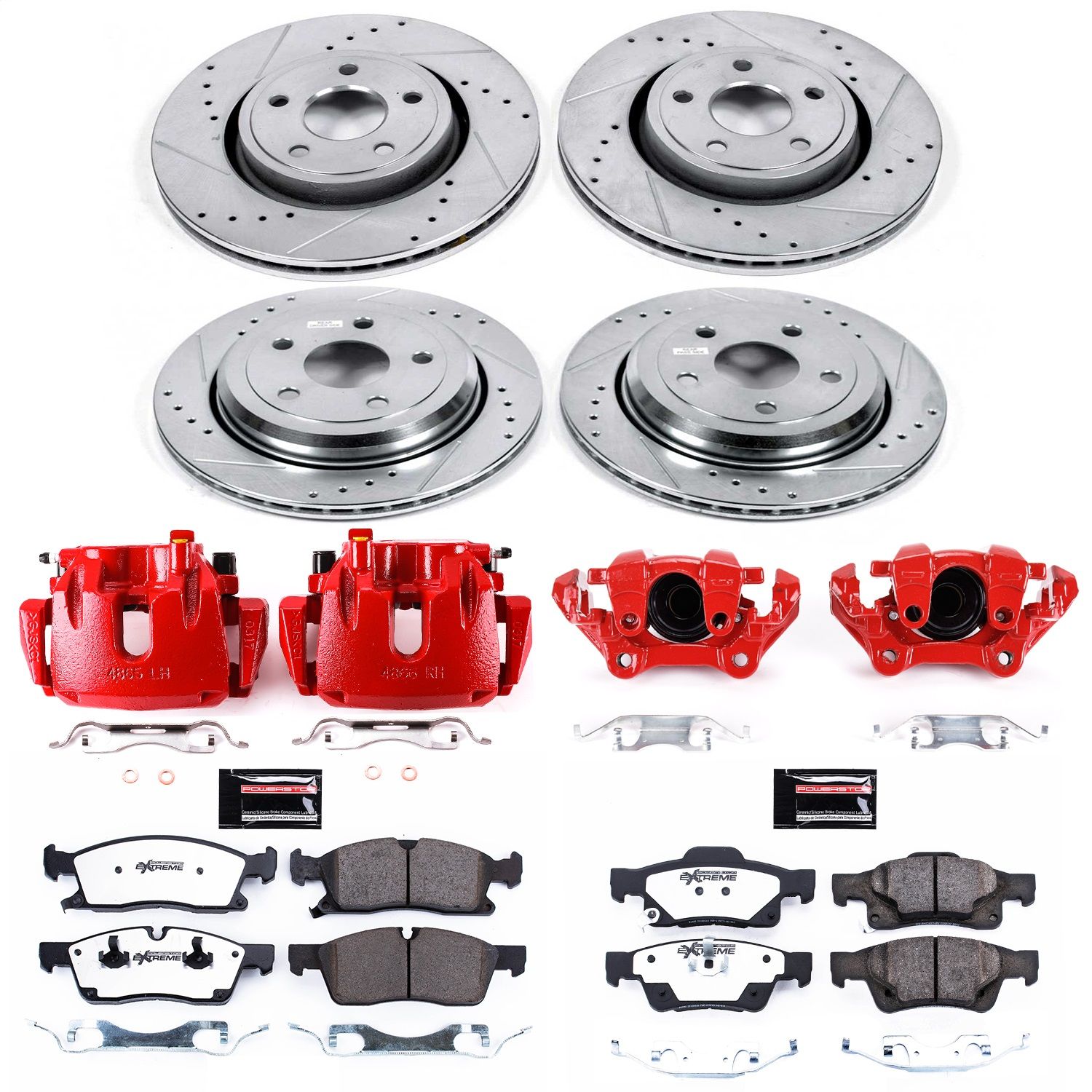 2017, 2016, 2015, 2014, 2013, 2012, 2011 Dodge Durango Disc Brake Kit