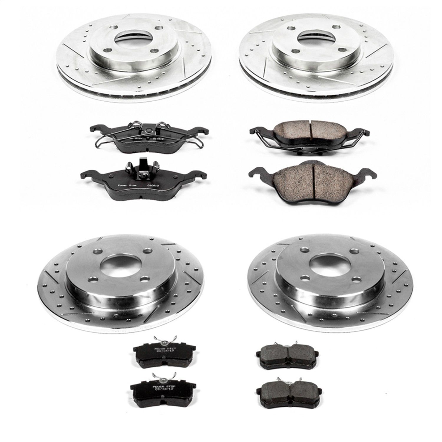 2004, 2003, 2002, 2001 Ford Focus Disc Brake Kit