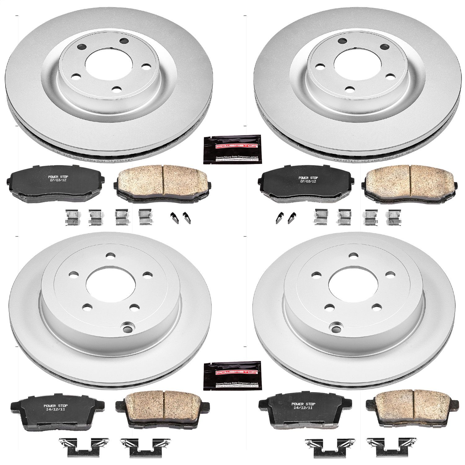 2010, 2009, 2008, 2007 Ford Edge Disc Brake Kit