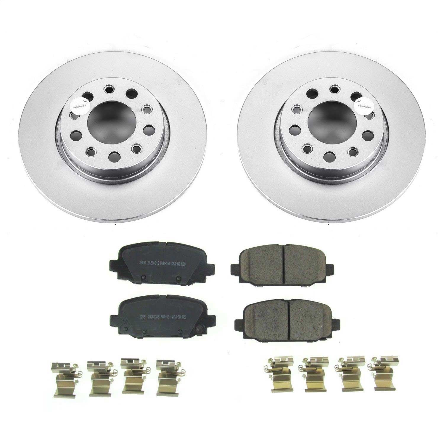 2025, 2024, 2023, 2022, 2021, 2020, 2019, 2018, 2017 Jeep Compass Disc Brake Kit