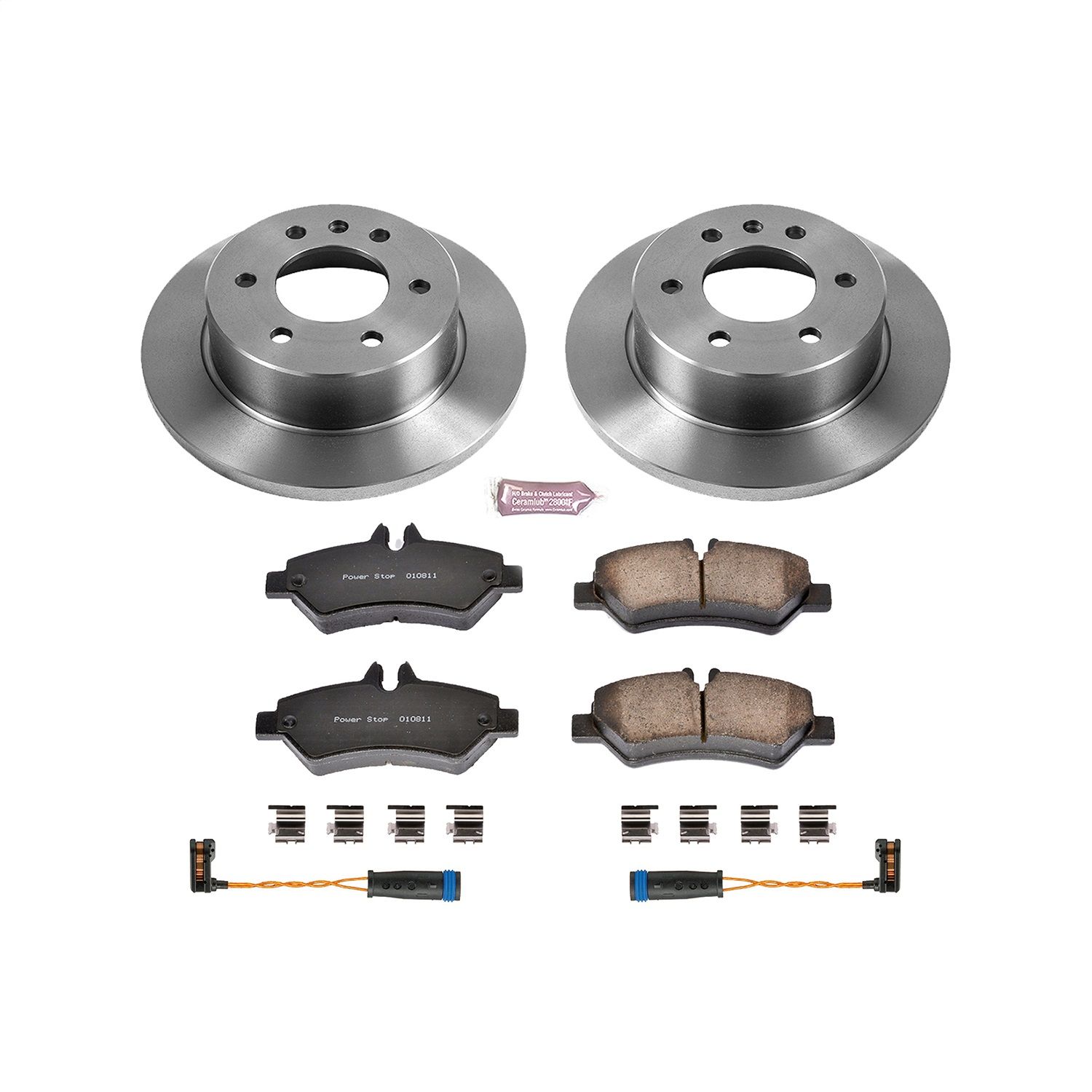 2018, 2017, 2016, 2015, 2014, 2013, 2012, 2011, 2010, 2009 Freightliner Sprinter 2500 2500 Disc Brake Kit