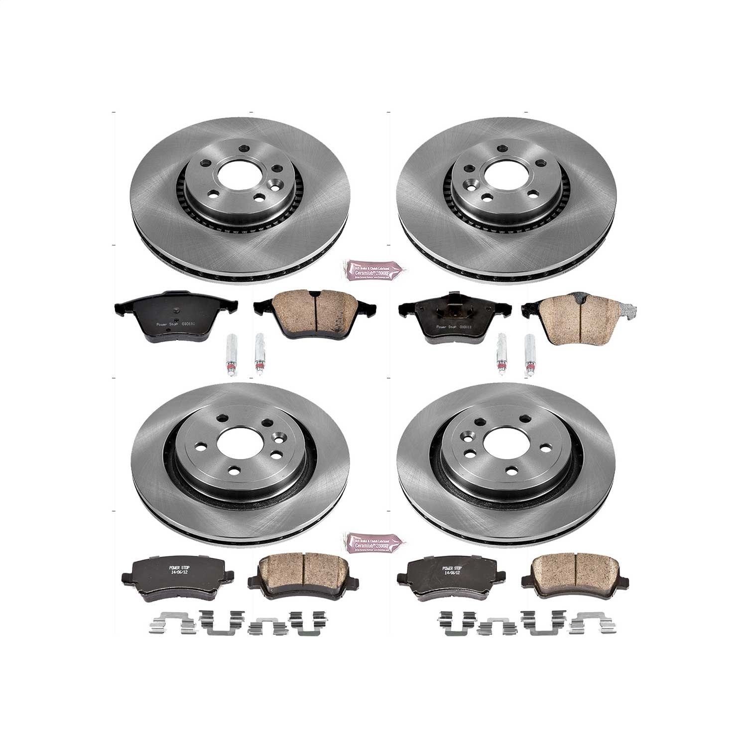 2016, 2015 Volvo S80 Disc Brake Kit