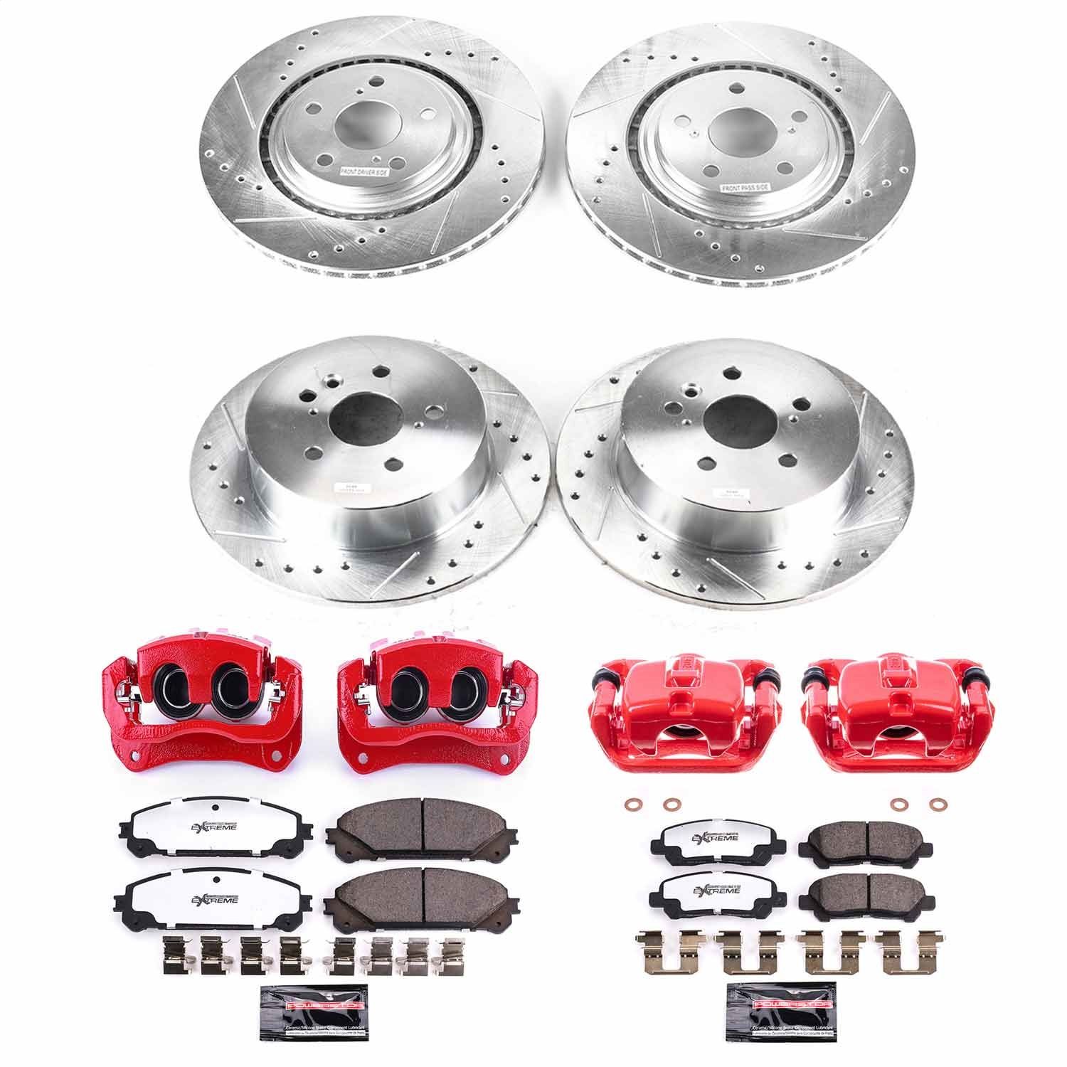 2013, 2012, 2011, 2010, 2009, 2008 Toyota Highlander Disc Brake Kit