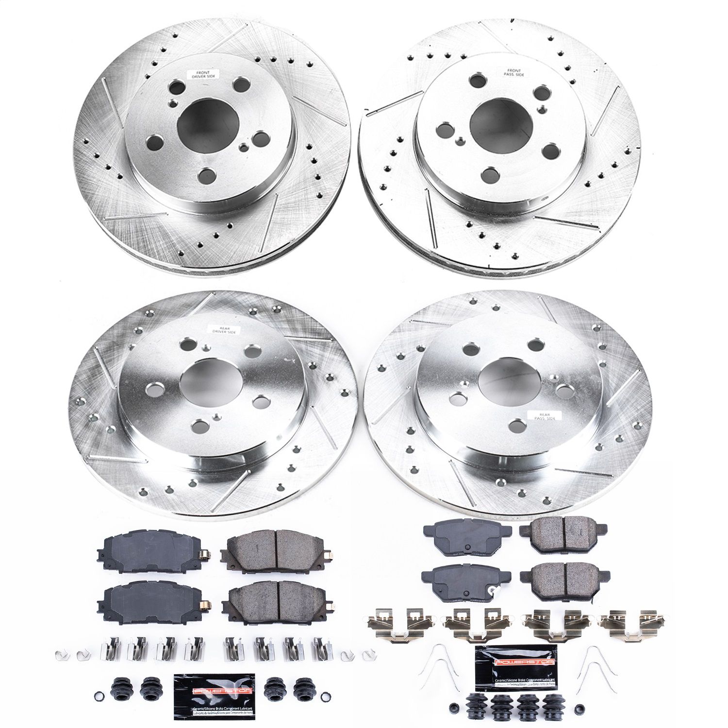 2022, 2021, 2020, 2019, 2018, 2017, 2016 Toyota Prius Disc Brake Kit