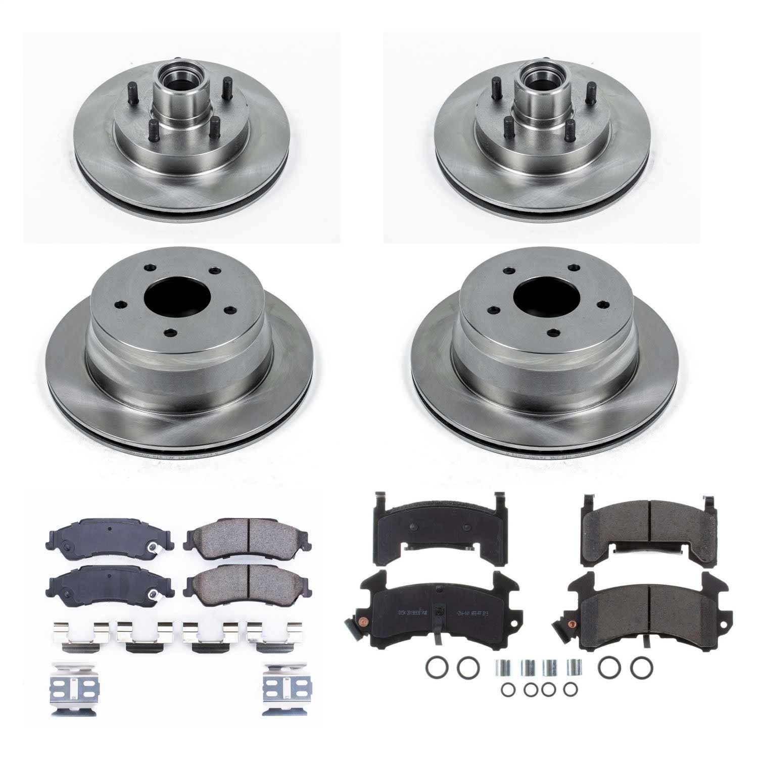 2003, 2002, 2001, 2000, 1999, 1998 Chevrolet S10 Disc Brake Kit