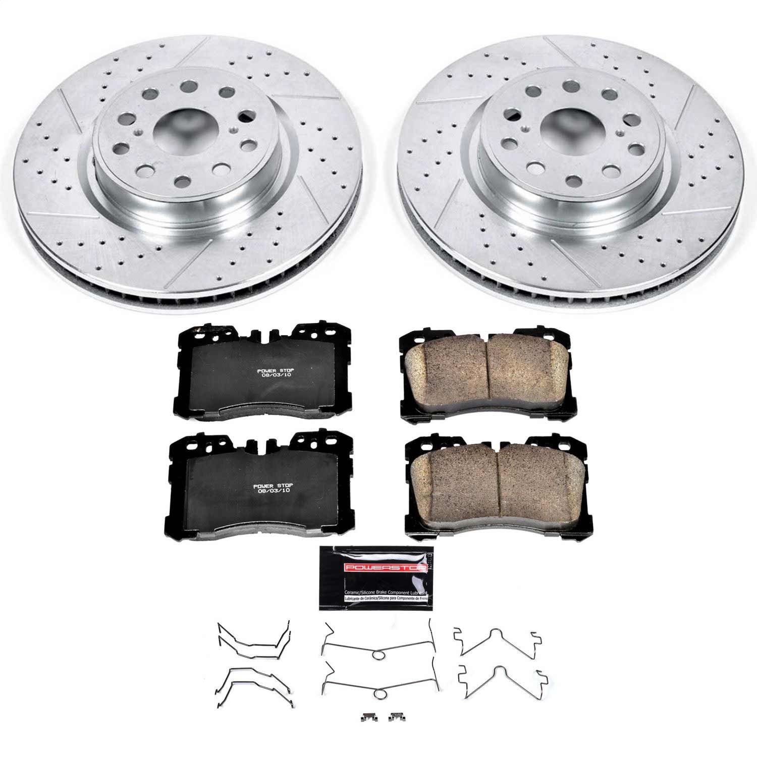 2017, 2016, 2015, 2014, 2013, 2012, 2011, 2010 Lexus LS460 Disc Brake Kit