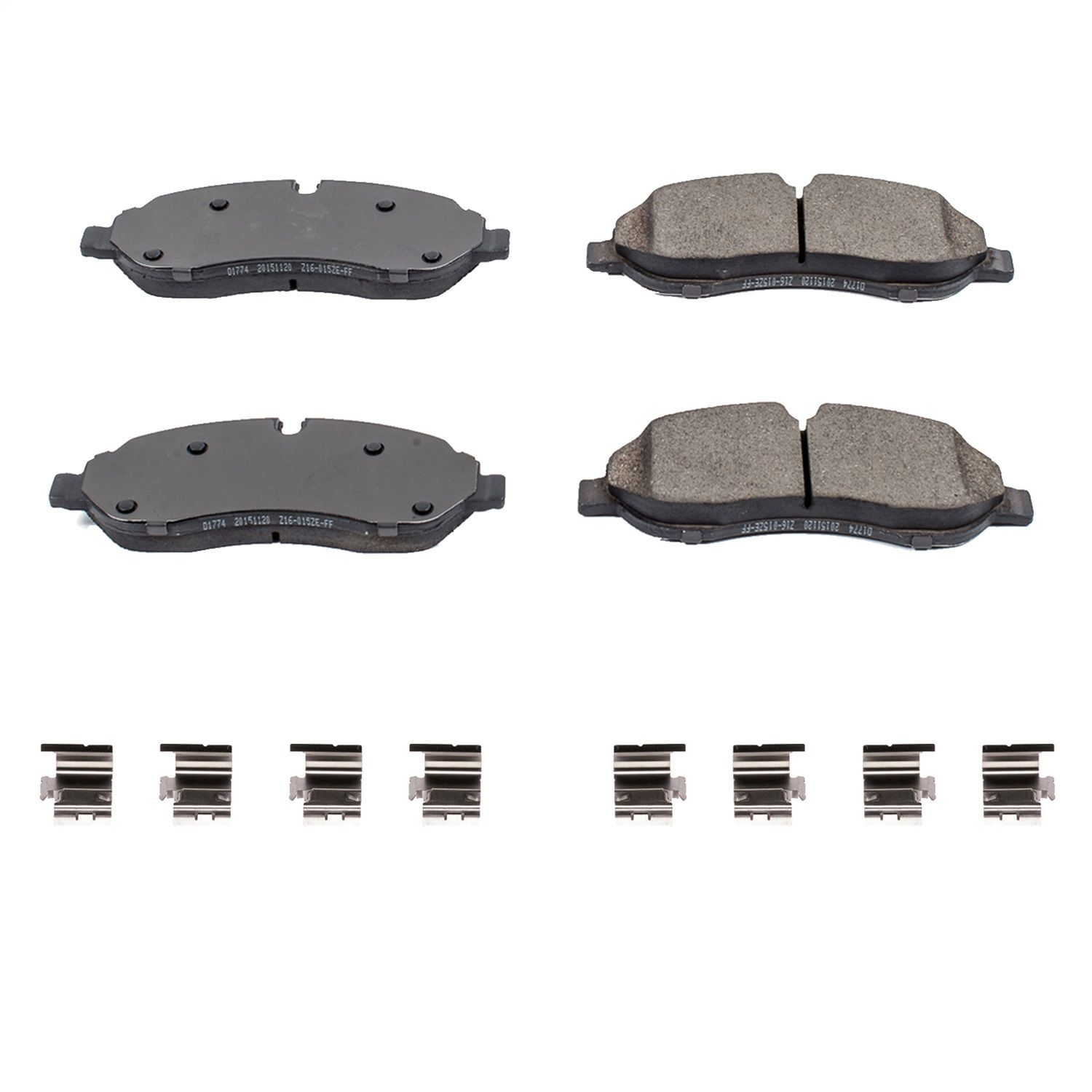 2021, 2020, 2019, 2018, 2017, 2016, 2015 Ford Transit-150 Disc Brake Pad Set