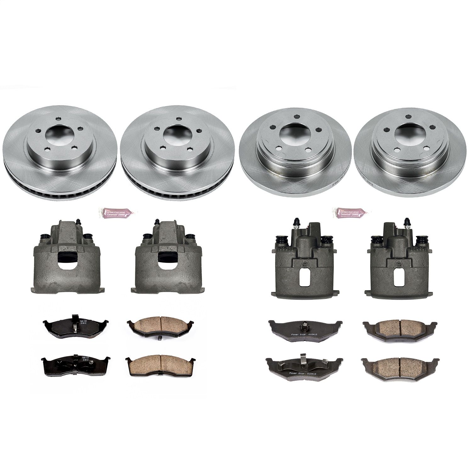 2004, 2003, 2002, 2001, 2000, 1999, 1998 Dodge Intrepid Disc Brake Kit
