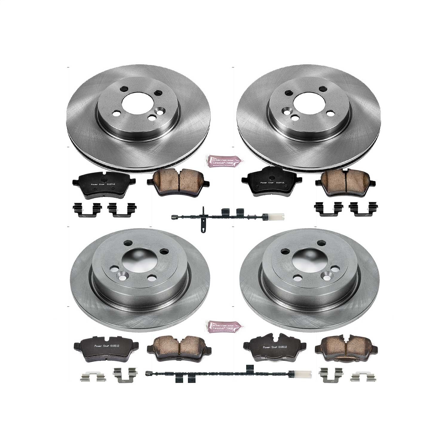 2015, 2014, 2013, 2012 Mini Cooper Disc Brake Kit